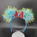 Space Ranger Ears: Light-Up Iridescent Toy Story Mickey Park Headband