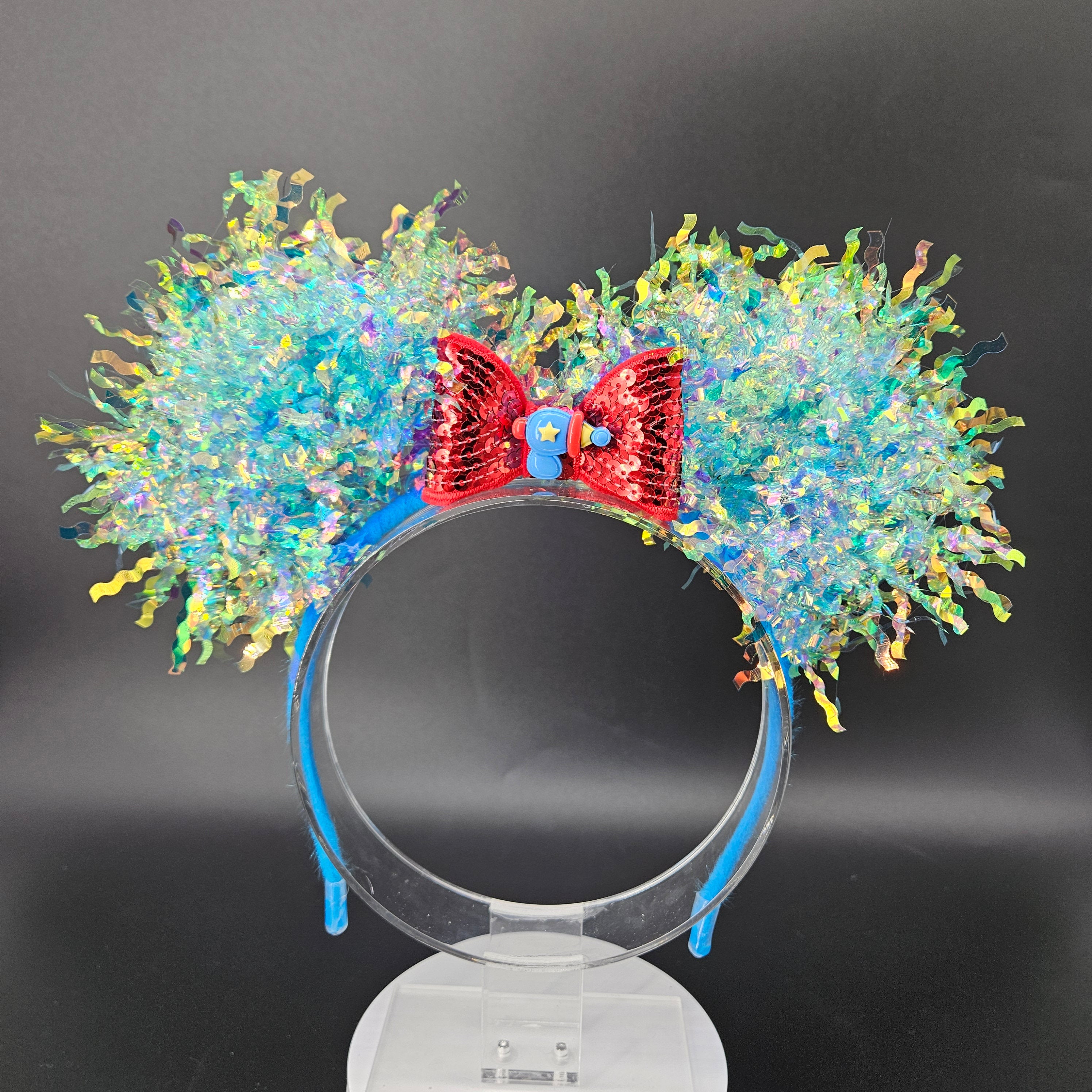 Space Ranger Ears: Light-Up Iridescent Toy Story Mickey Park Headband