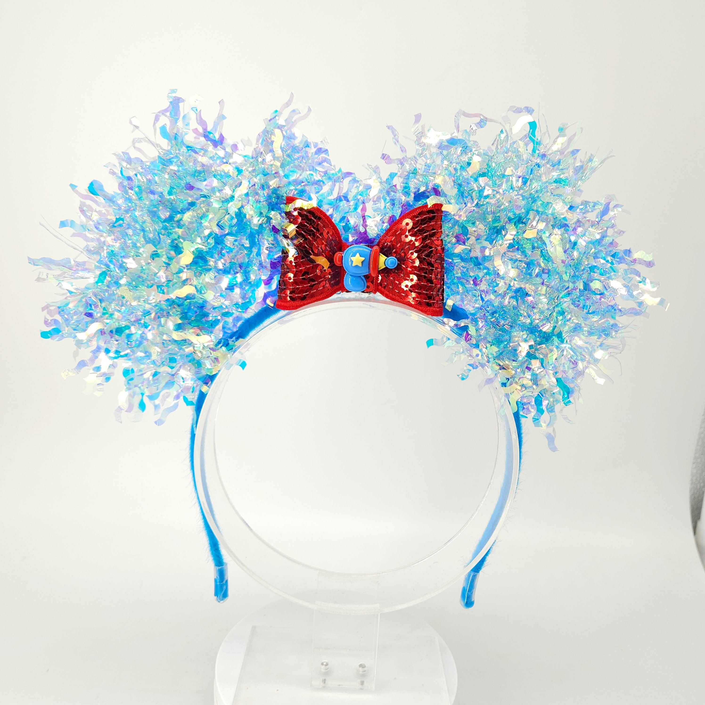 Space Ranger Ears: Light-Up Iridescent Toy Story Mickey Park Headband