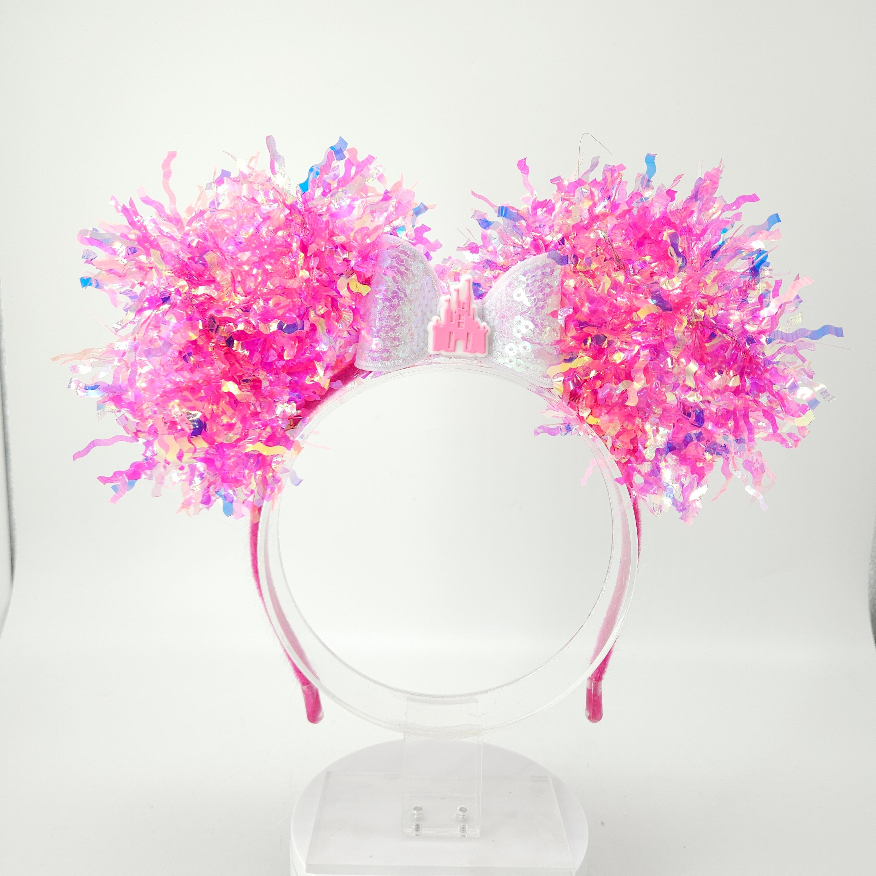 Pink Castle Mickey Ears: Light Up Princess Minnie DisneyBound Headband