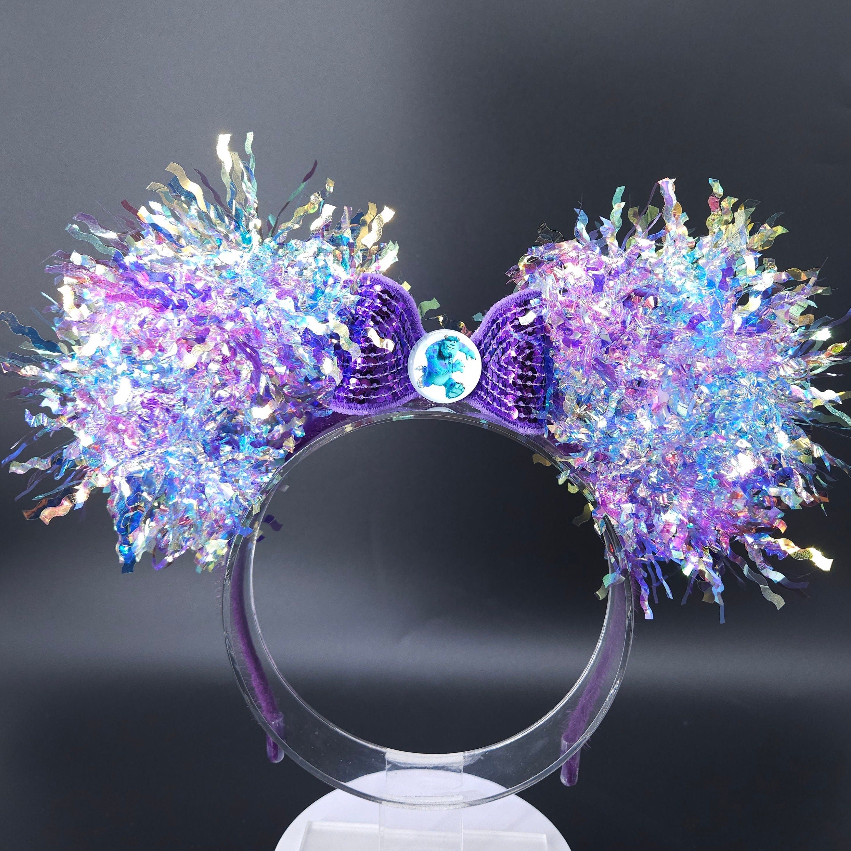 Sully Mickey Ears: Light Up Monsters Inc Park Headband