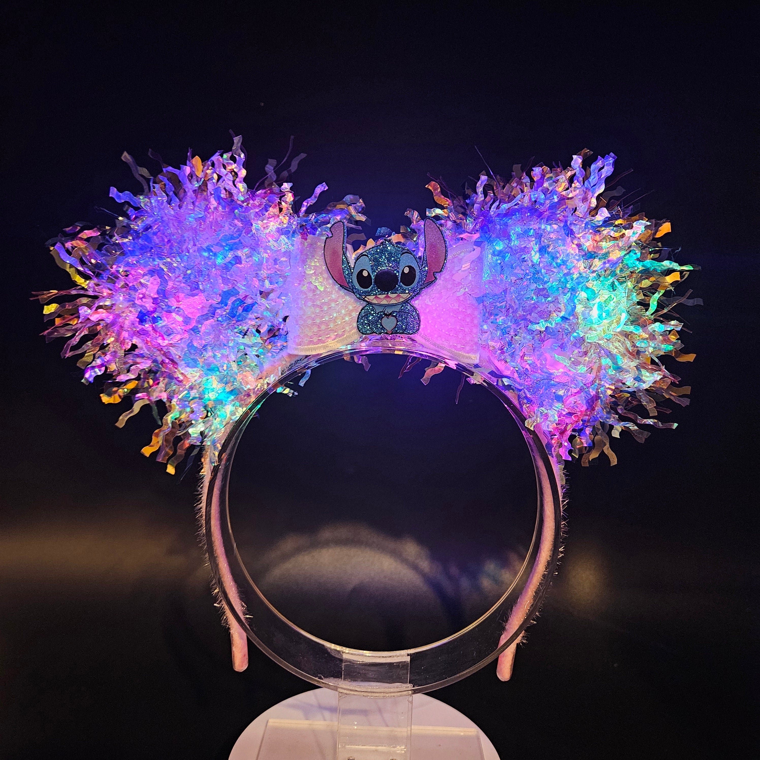 Stitch Mickey Ears: Light Up Lilo and Stitch DisneyBound Park Headband