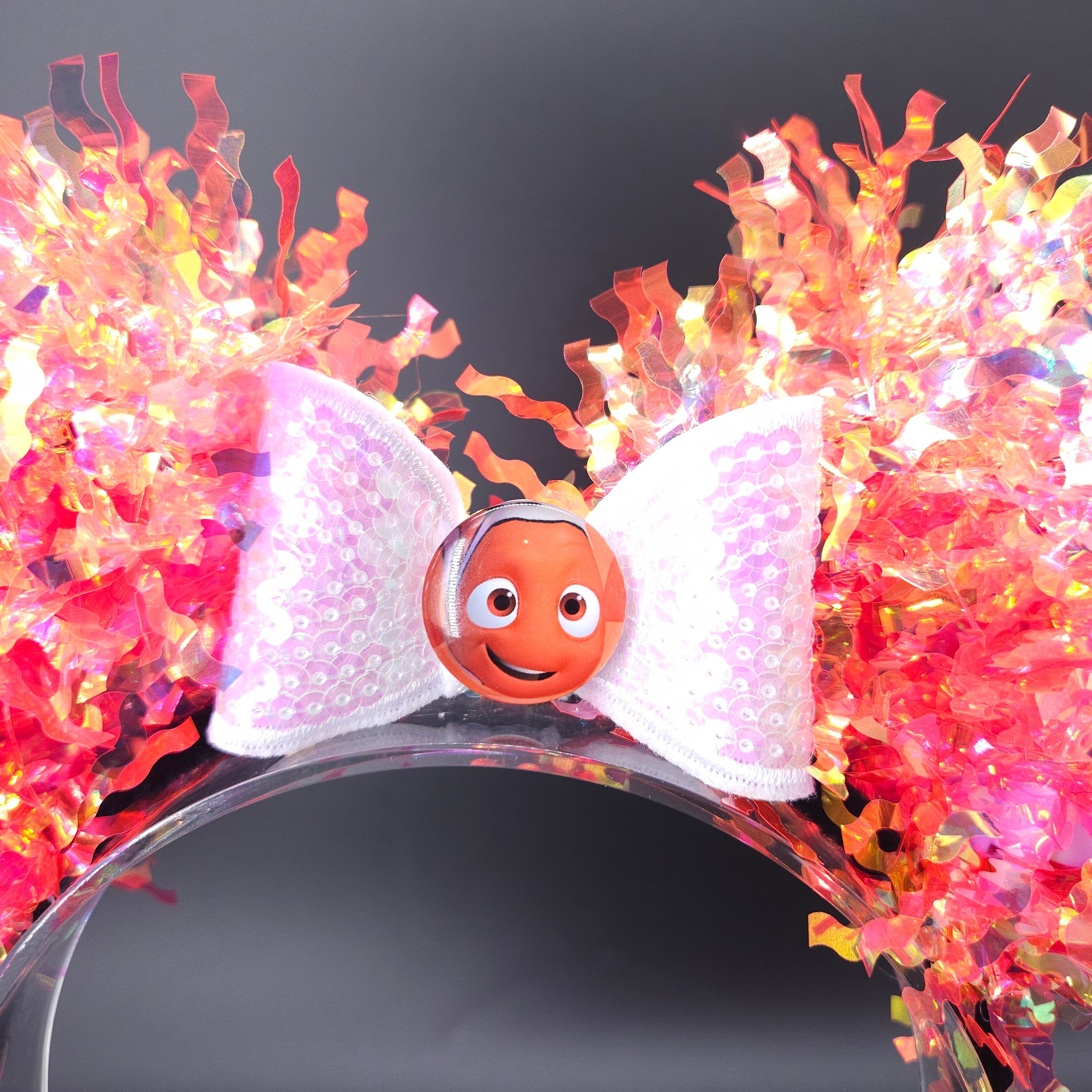 Nemo Mickey Ears: Light Up Finding Nemo Iridescent Park Headband