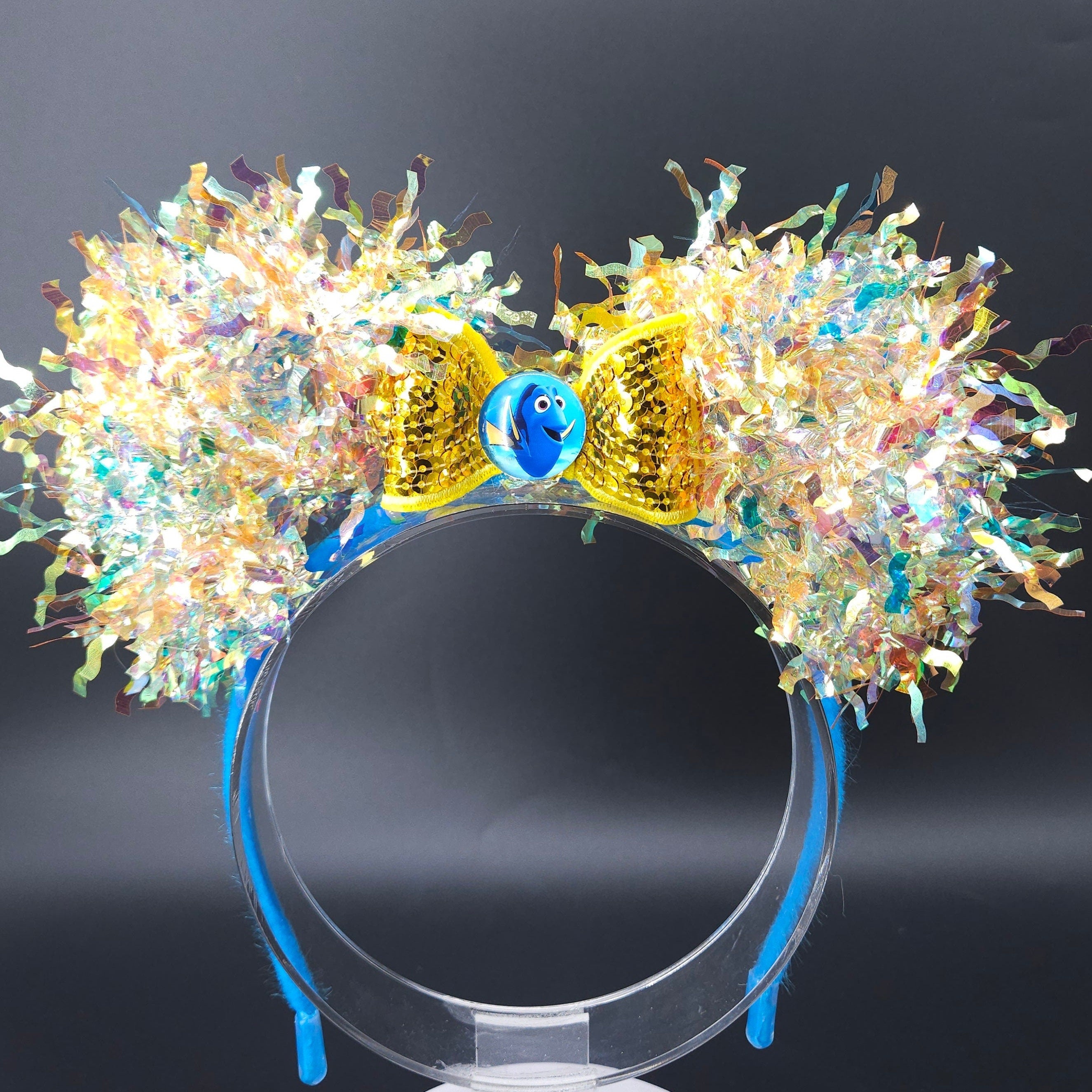 Dory Mickey Ears: Light-Up Iridescent Finding Nemo DisneyBound Park Headband