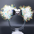 Jack Skellington Light-Up Mickey Ears: Nightmare Before Christmas DisneyBound Halloween Headband