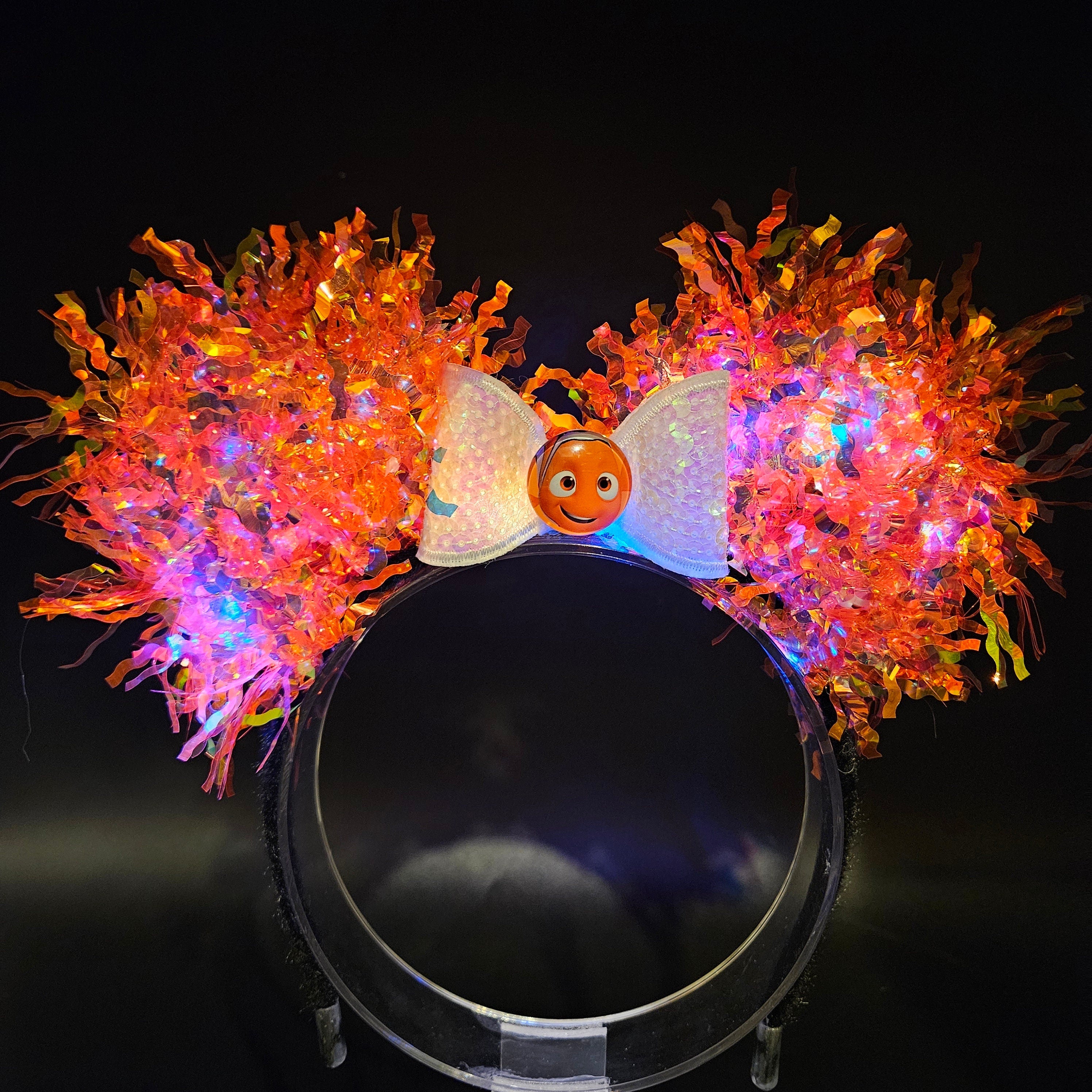 Nemo Mickey Ears: Light Up Finding Nemo Iridescent Park Headband