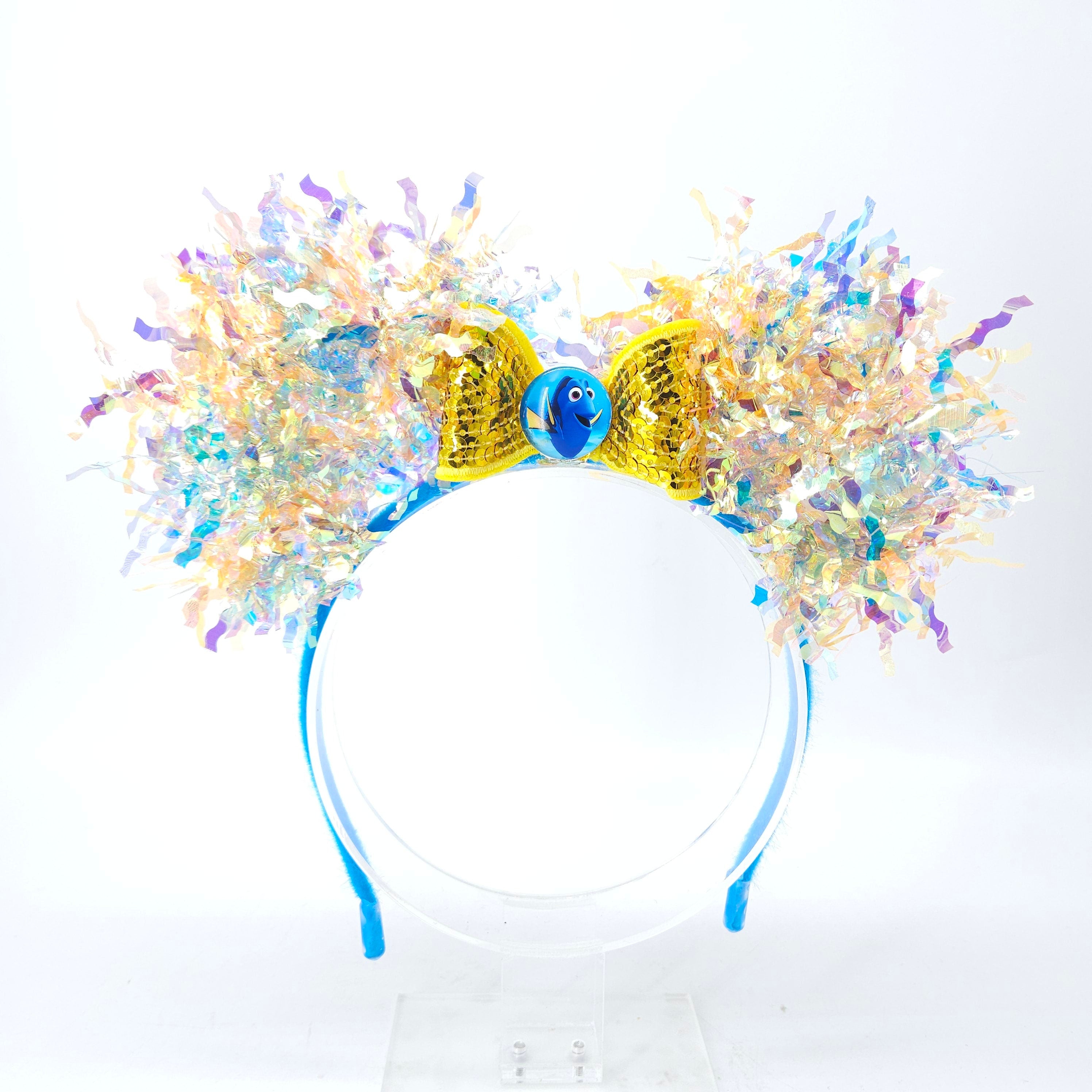 Dory Mickey Ears: Light-Up Iridescent Finding Nemo DisneyBound Park Headband