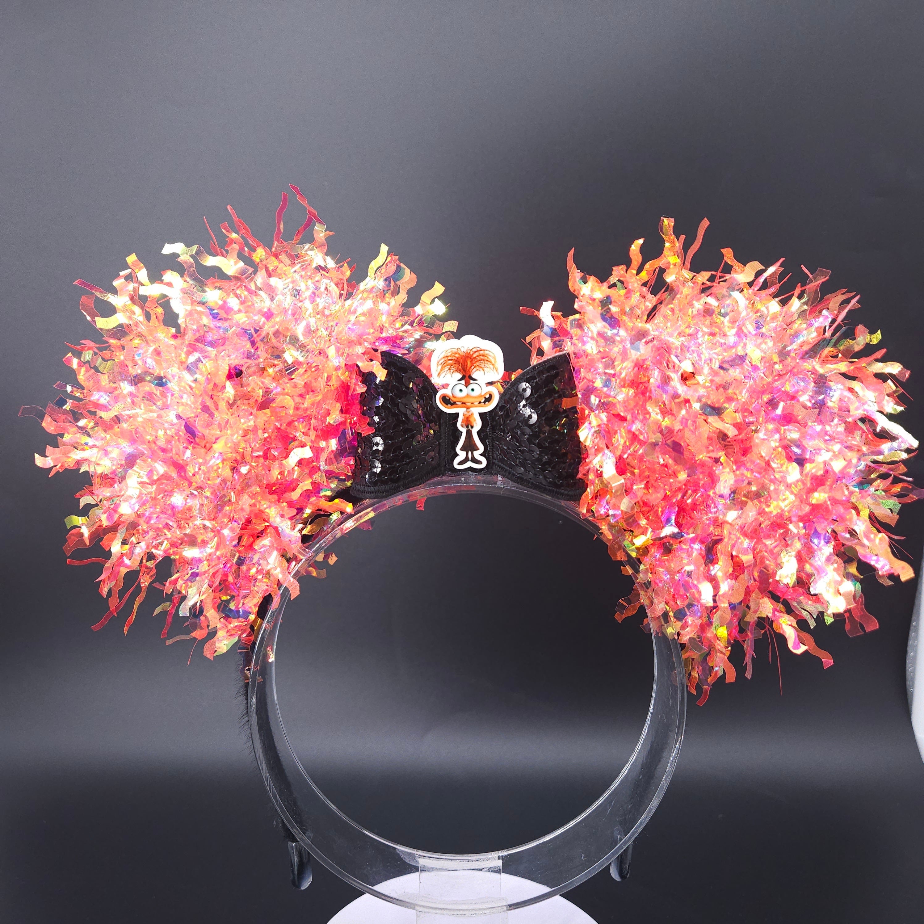 Anxiety Mickey Ears: Light Up Inside Out Core Memory Park Headband