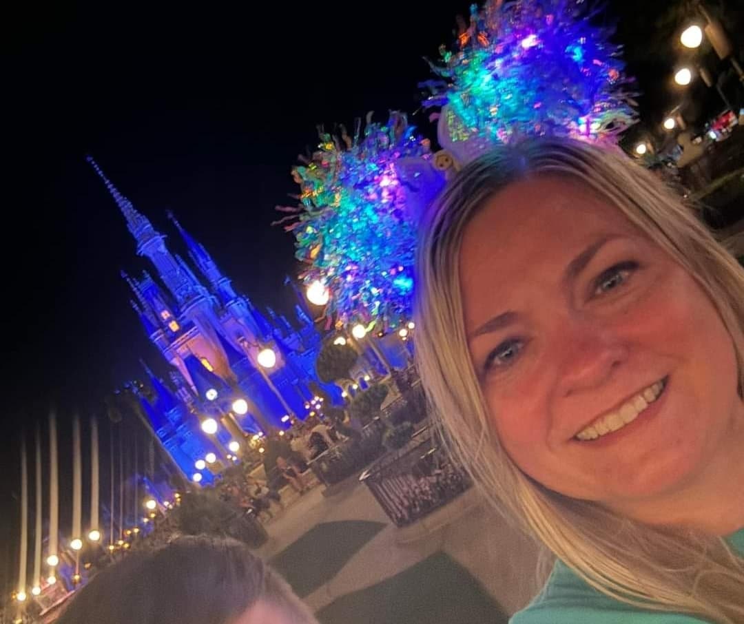 Blue Castle Mickey Ears: Light Up Princess DisneyBound Park Headband