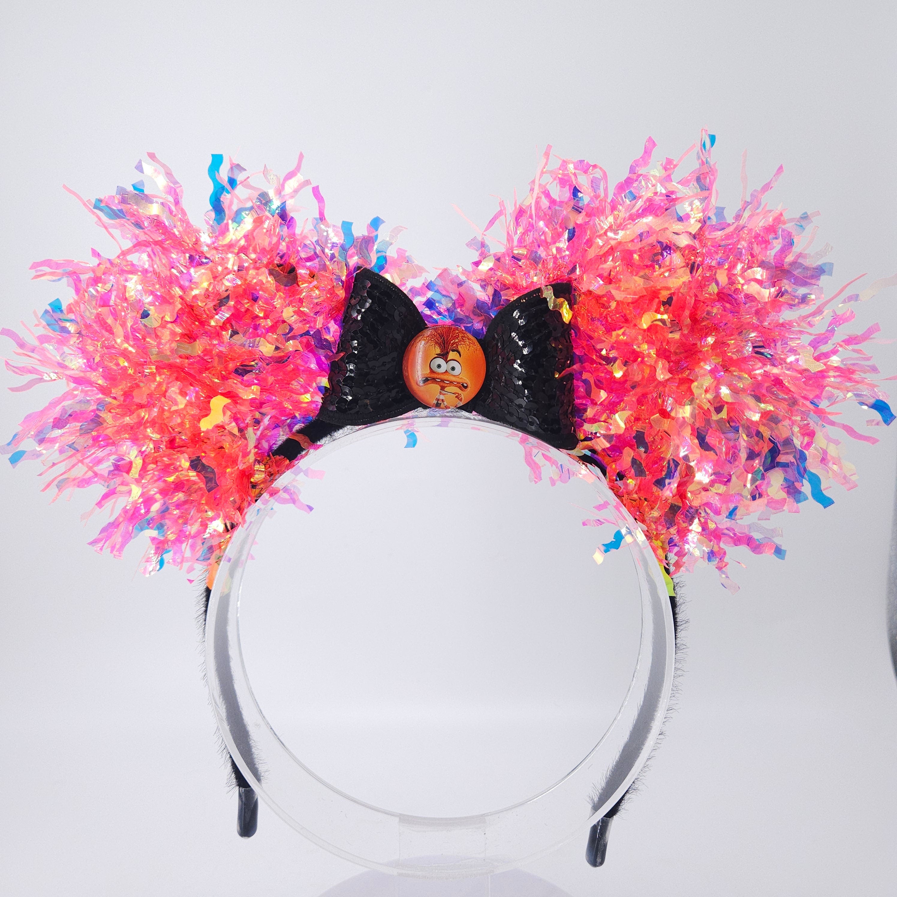 Anxiety Ears: Light Up Core Memory Inside Out Mickey Headband