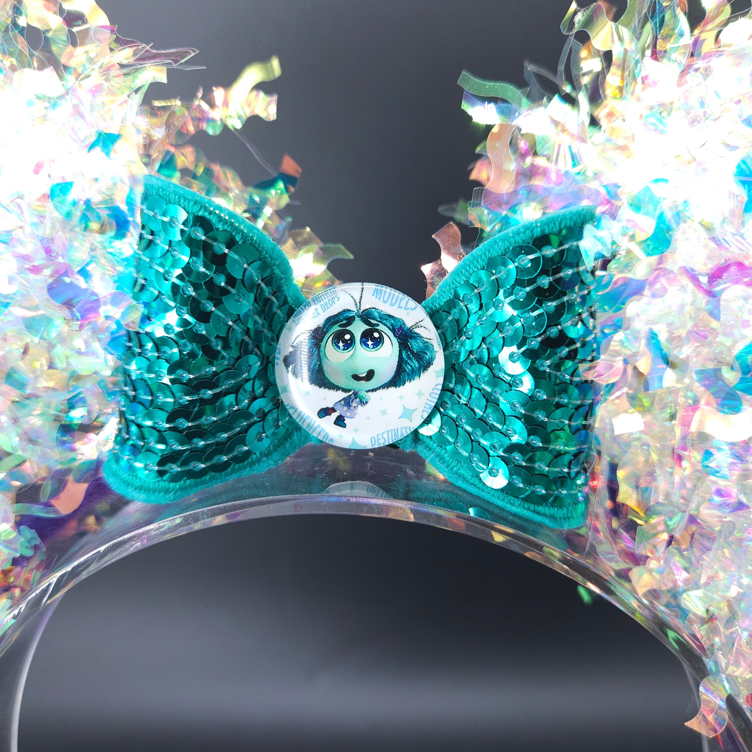 Envy Mickey Ears: Light-Up Inside Out Core Memory Park Headband
