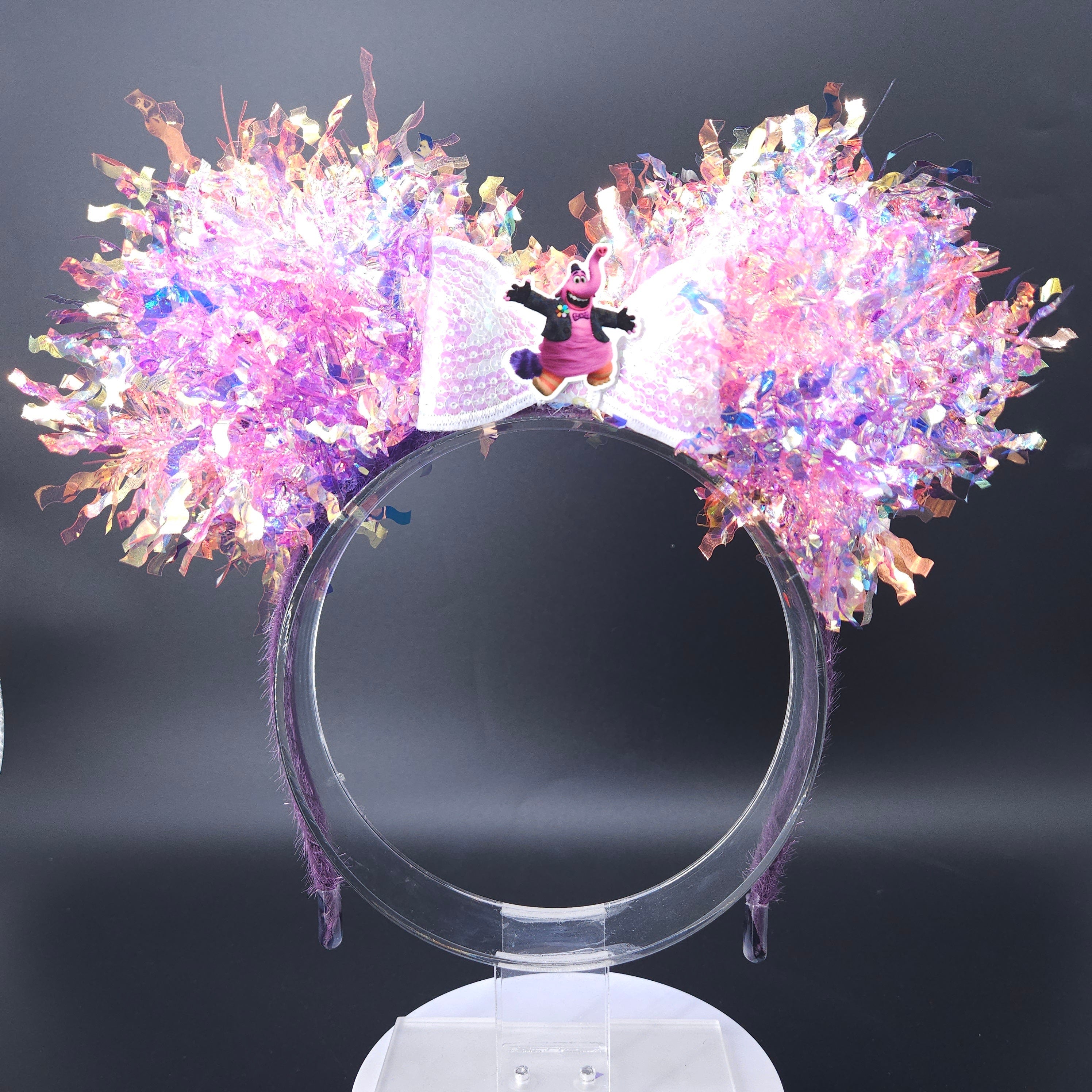Bing Bong Mickey Ears: Light-Up Inside Out Ear Core Memory Iridescent Park Headband