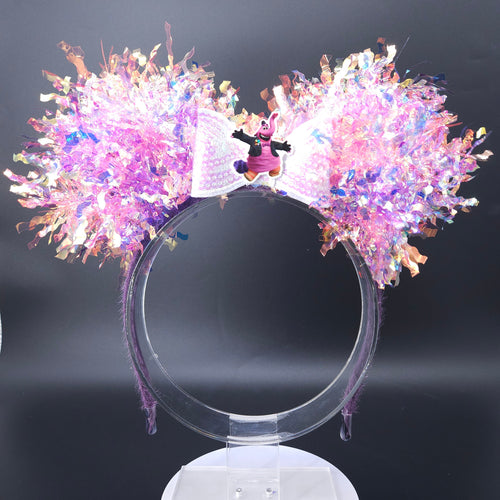 Bing Bong Mickey Ears: Light-Up Inside Out Ear Core Memory Iridescent Park Headband