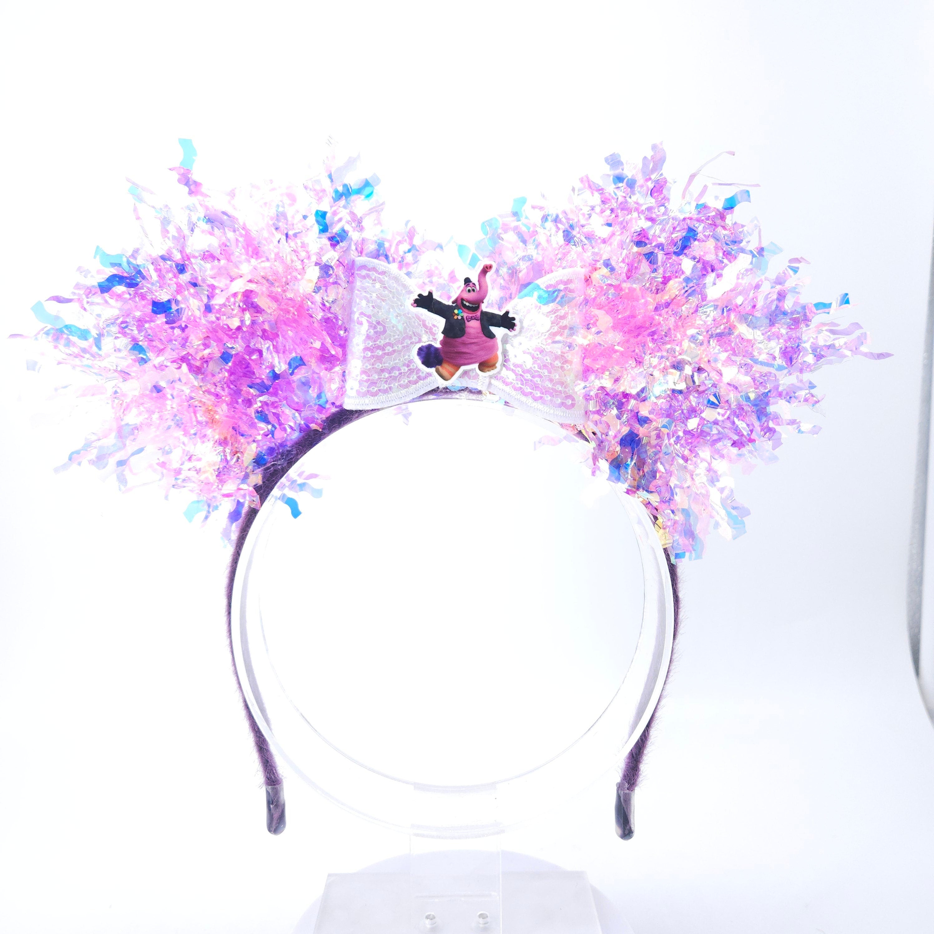Bing Bong Mickey Ears: Light-Up Inside Out Ear Core Memory Iridescent Park Headband