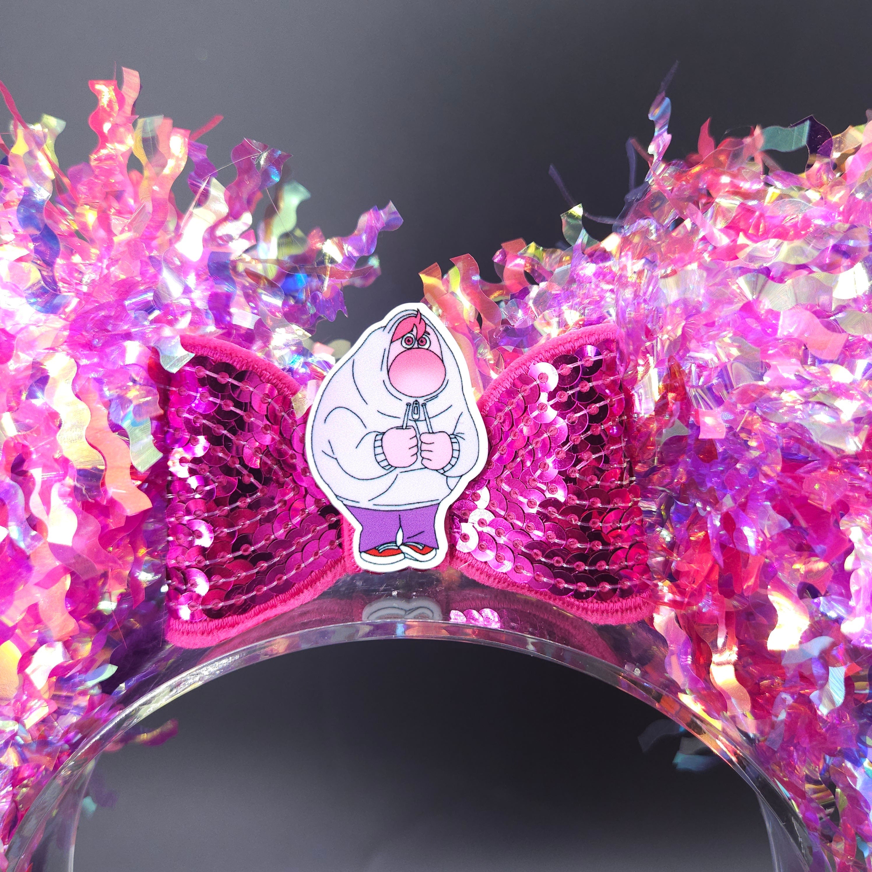 Embarrassment Mickey Ears: Light Up Inside Out Core Memory Park Headband