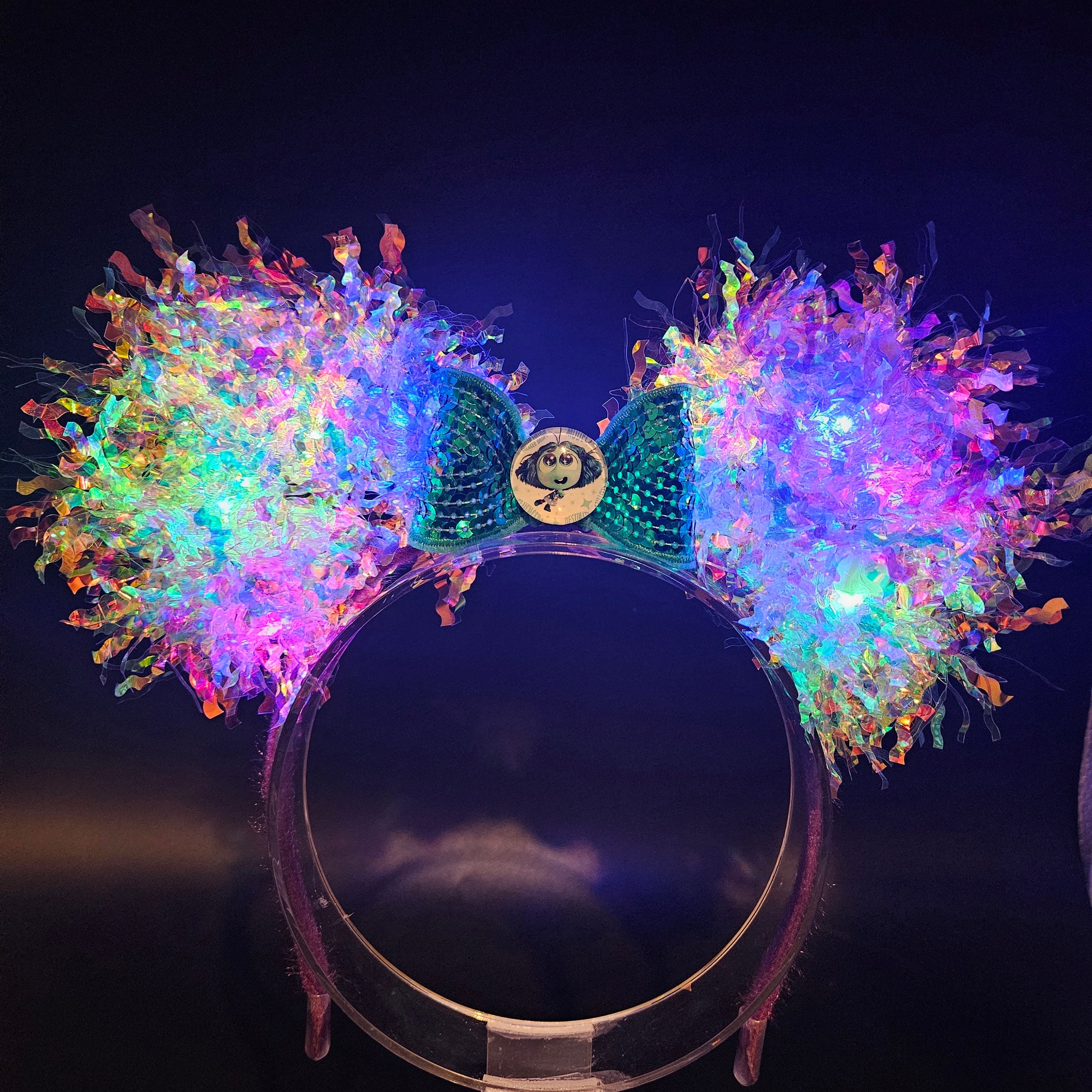 Envy Mickey Ears: Light-Up Inside Out Core Memory Park Headband