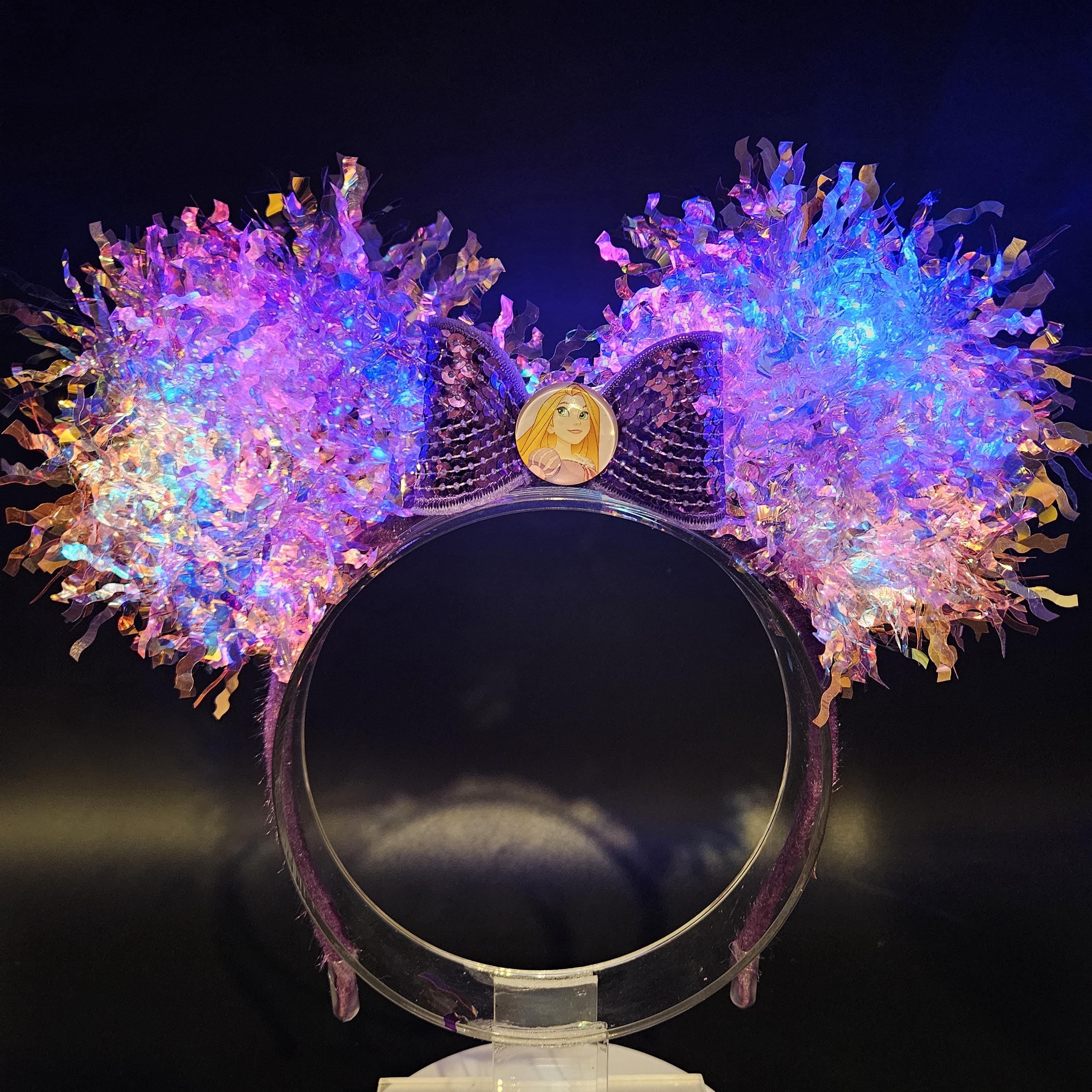 Rapunzel Mickey Ears: Light Up Tangled Princess Headband