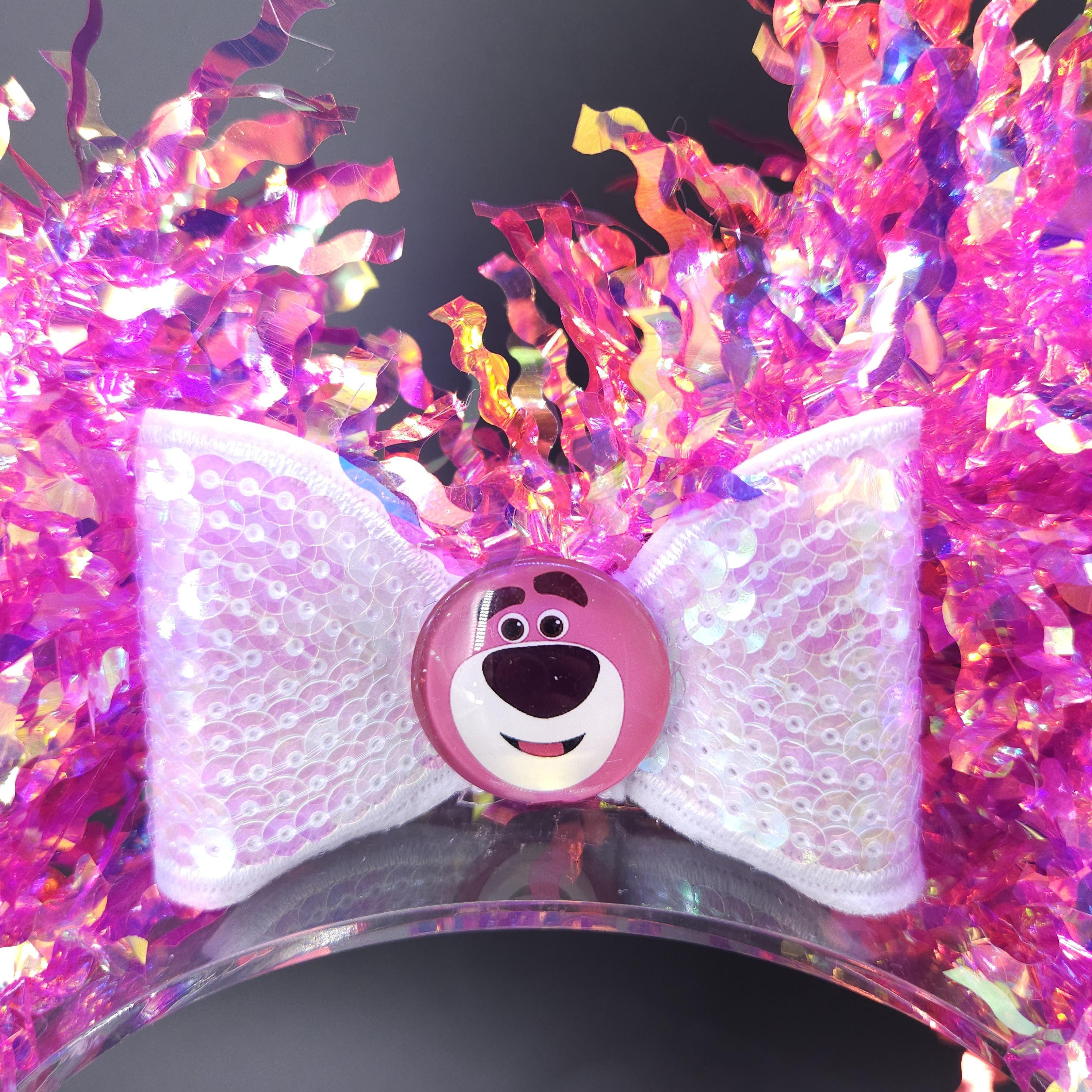 Lotso Mickey Ears: Light Up Toy Story DisneyBound Park Headband