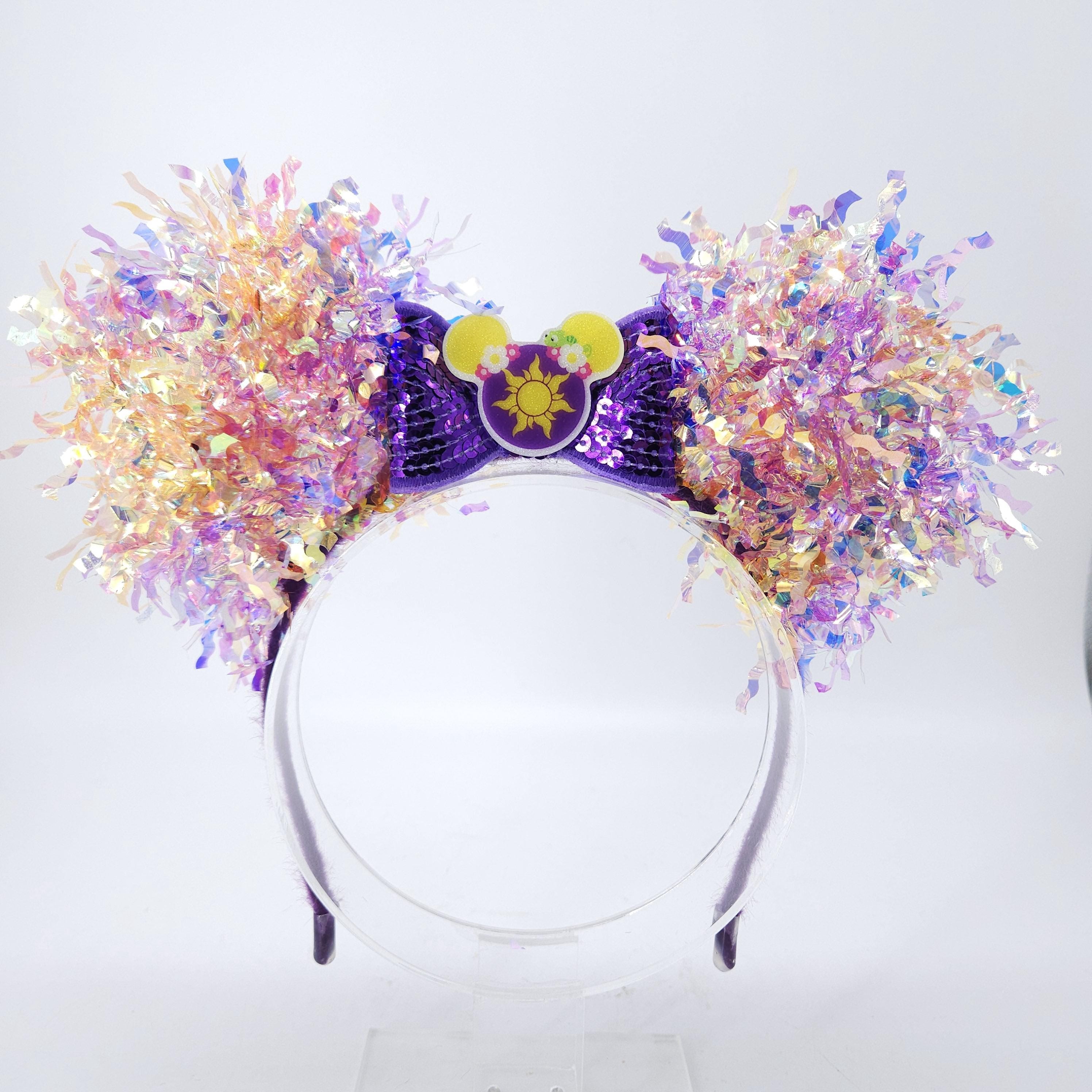 Rapunzel Pascal Sun Mickey Ears: Light Up Tangled Princess Park Headband