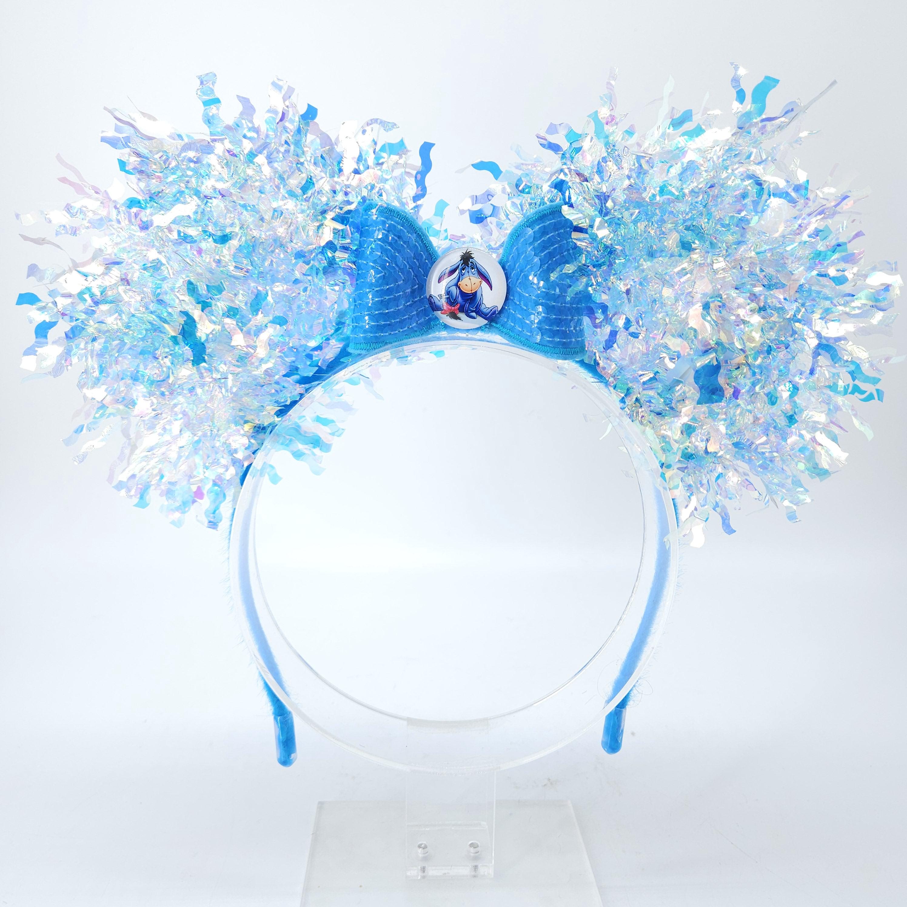 Eeyore Mickey Ears: Light Up Pooh's Corner Iridescent Park Headband