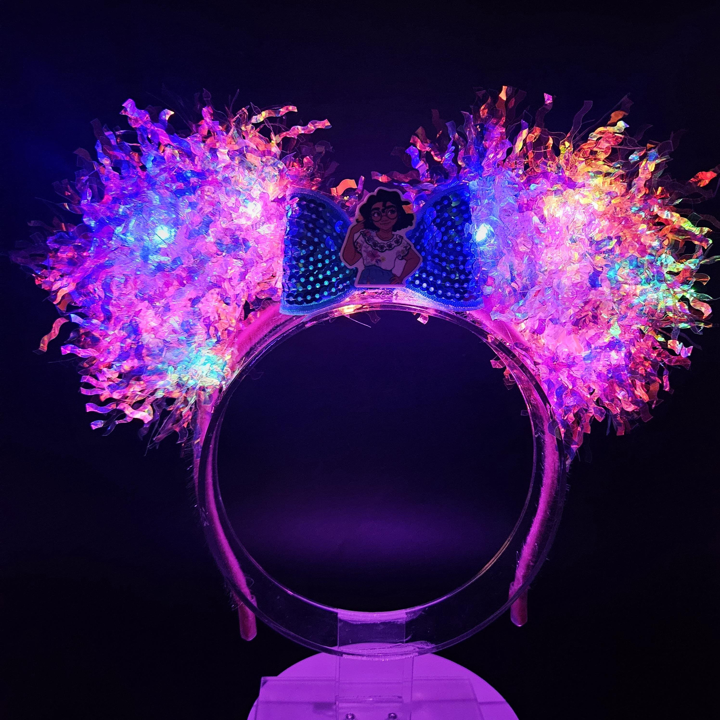 Mirabel Ears: Light Up Encanto Mickey Park Headband