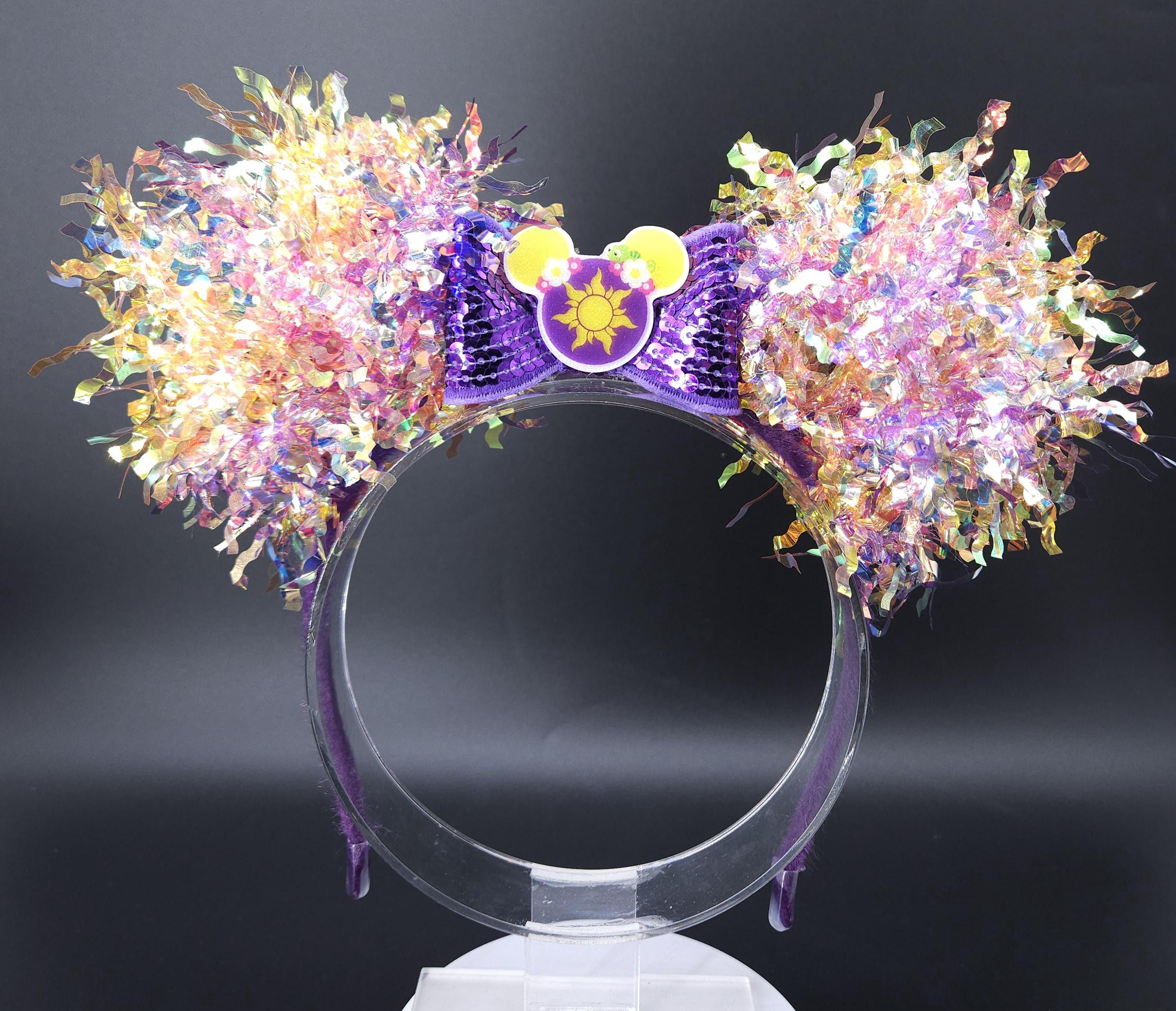 Rapunzel Pascal Sun Mickey Ears: Light Up Tangled Princess Park Headband