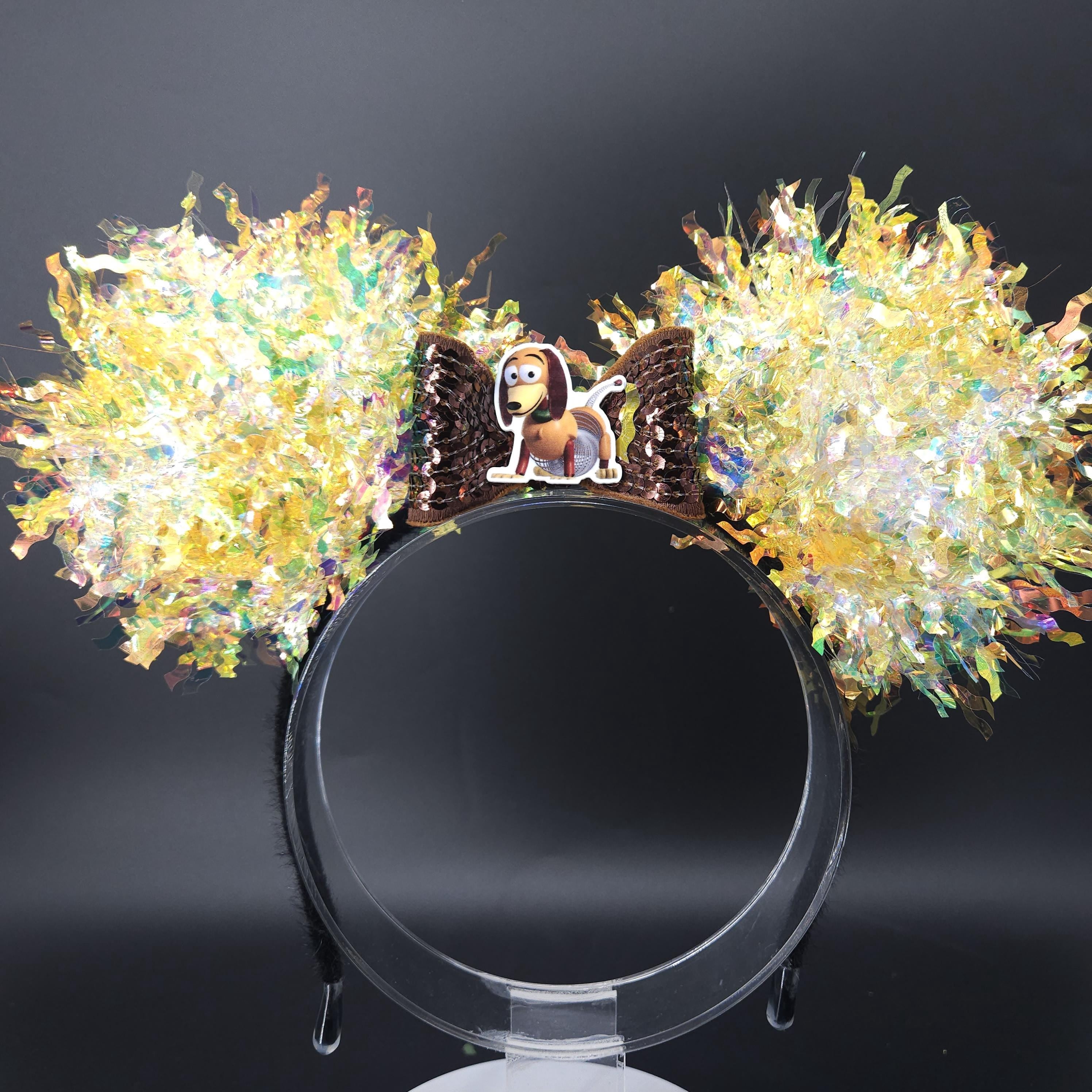 Slinky Dog Ears: Light-Up Iridescent Toy Story Costume Mickey Park Headband