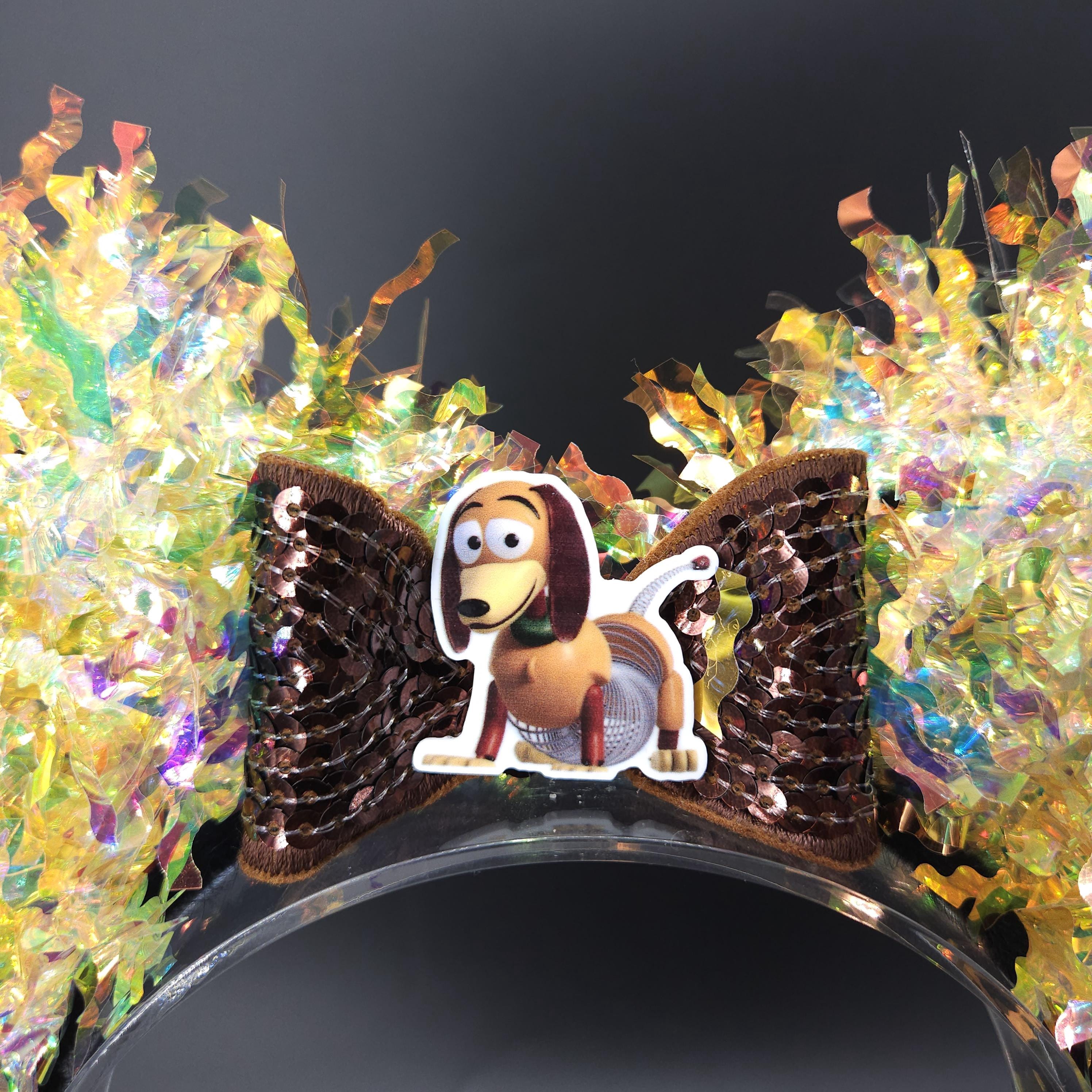 Slinky Dog Ears: Light-Up Iridescent Toy Story Costume Mickey Park Headband