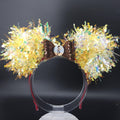 Woody Mickey Ears: Light-Up Yellow Iridescent Toy Story Costume Park Headband