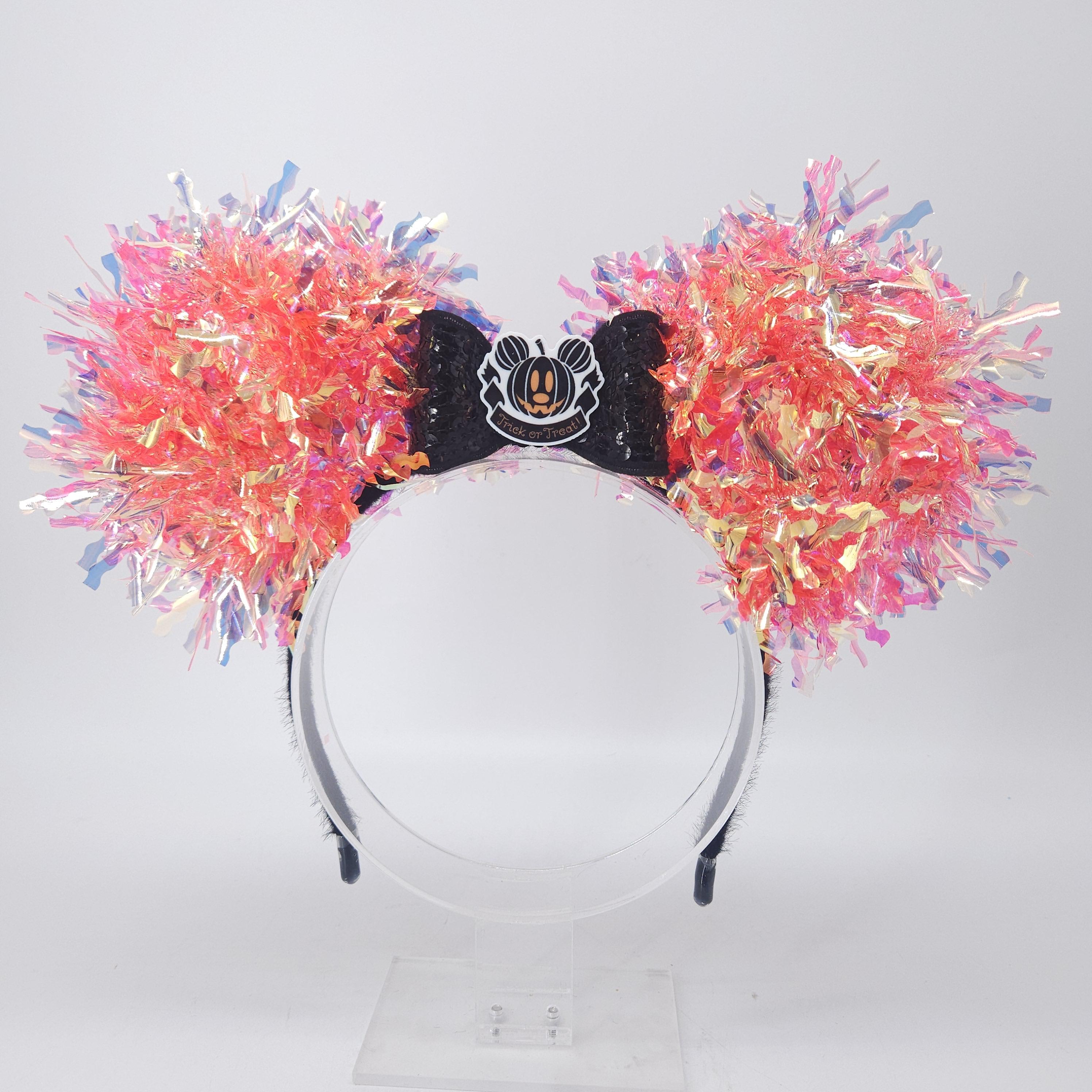 Halloween Mickey Jack-o-Lantern Ears: Light Up Trick or Treat Party DisneyBound Park Headband