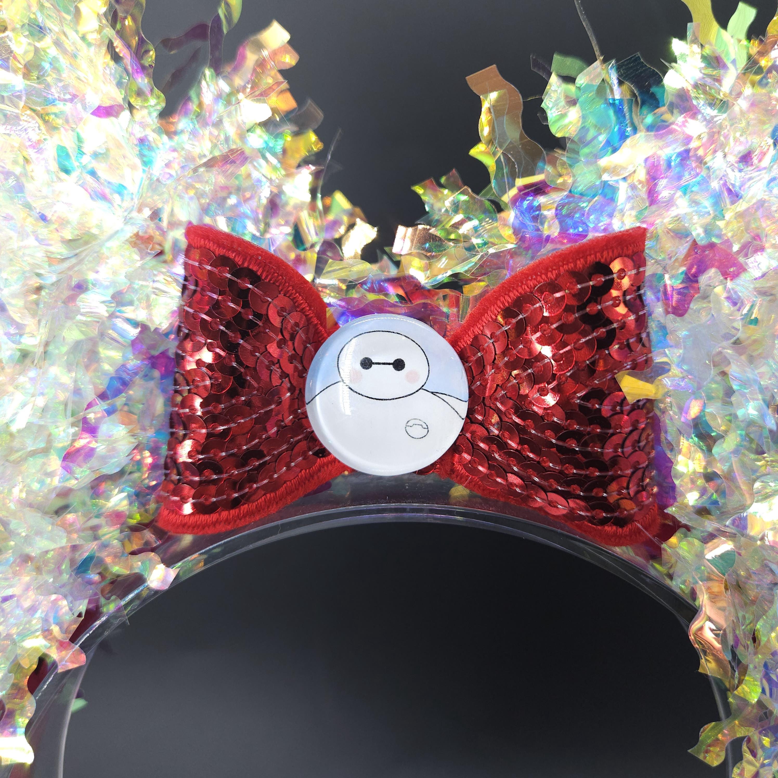 Baymax Mickey Ears: Light Up Big Hero 6 DisneyBound Minnie Park Headband