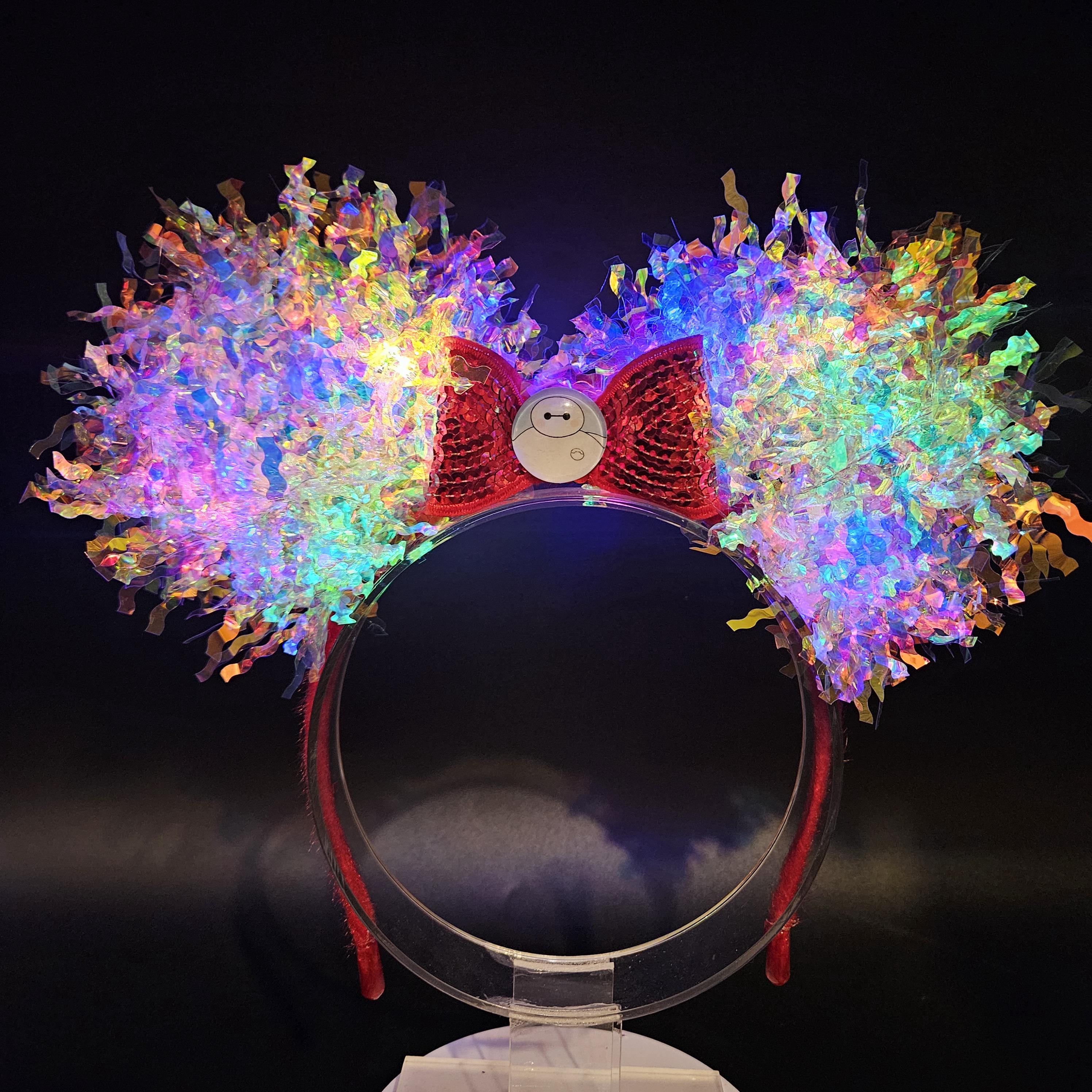 Baymax Mickey Ears: Light Up Big Hero 6 DisneyBound Minnie Park Headband