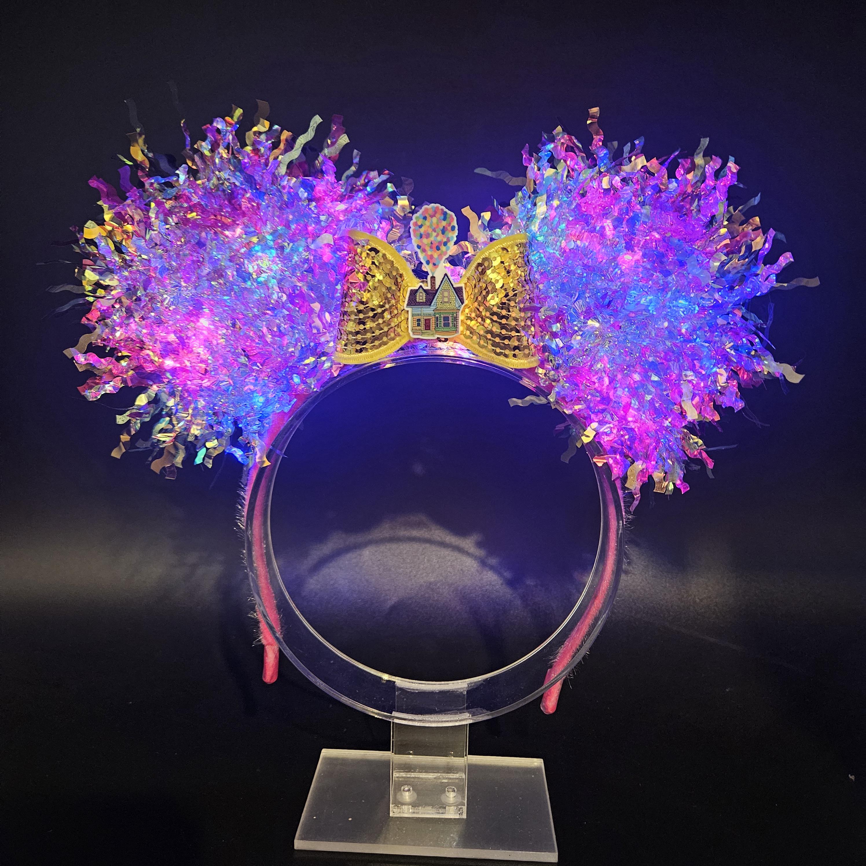 UP Mickey Ears: Light-Up DisneyBound UP Balloon House Minnie Park Headband
