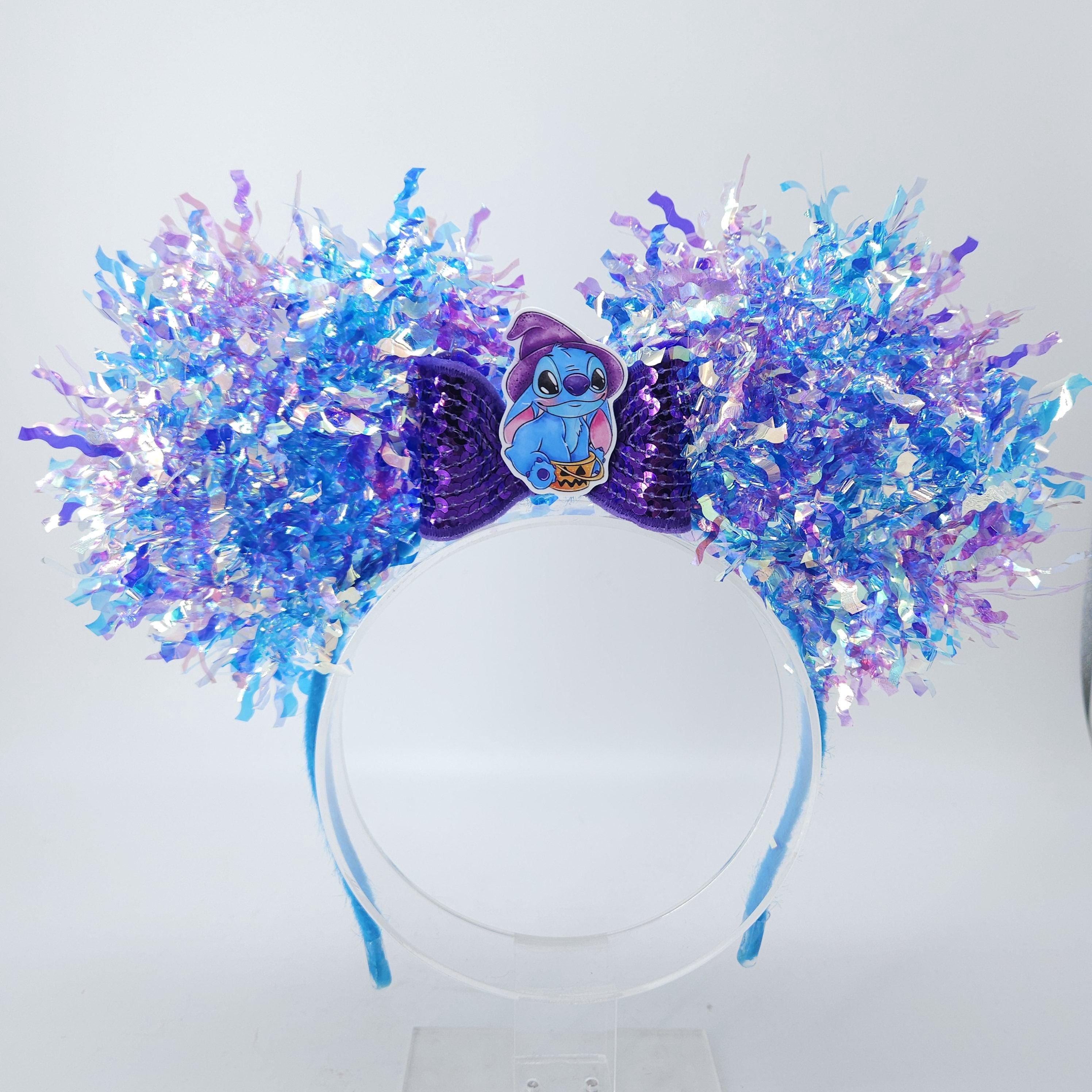 Stitch Halloween Mickey Ears: Light Up Mickey's Not So Scary Party Headband