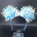 Blue Castle Mickey Ears: Light Up Princess DisneyBound Park Headband