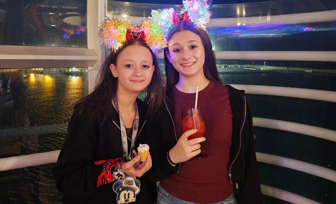 Pirate Night Mickey Ears: Light Up Yellow Iridescent Cruise Party Mouse Headband