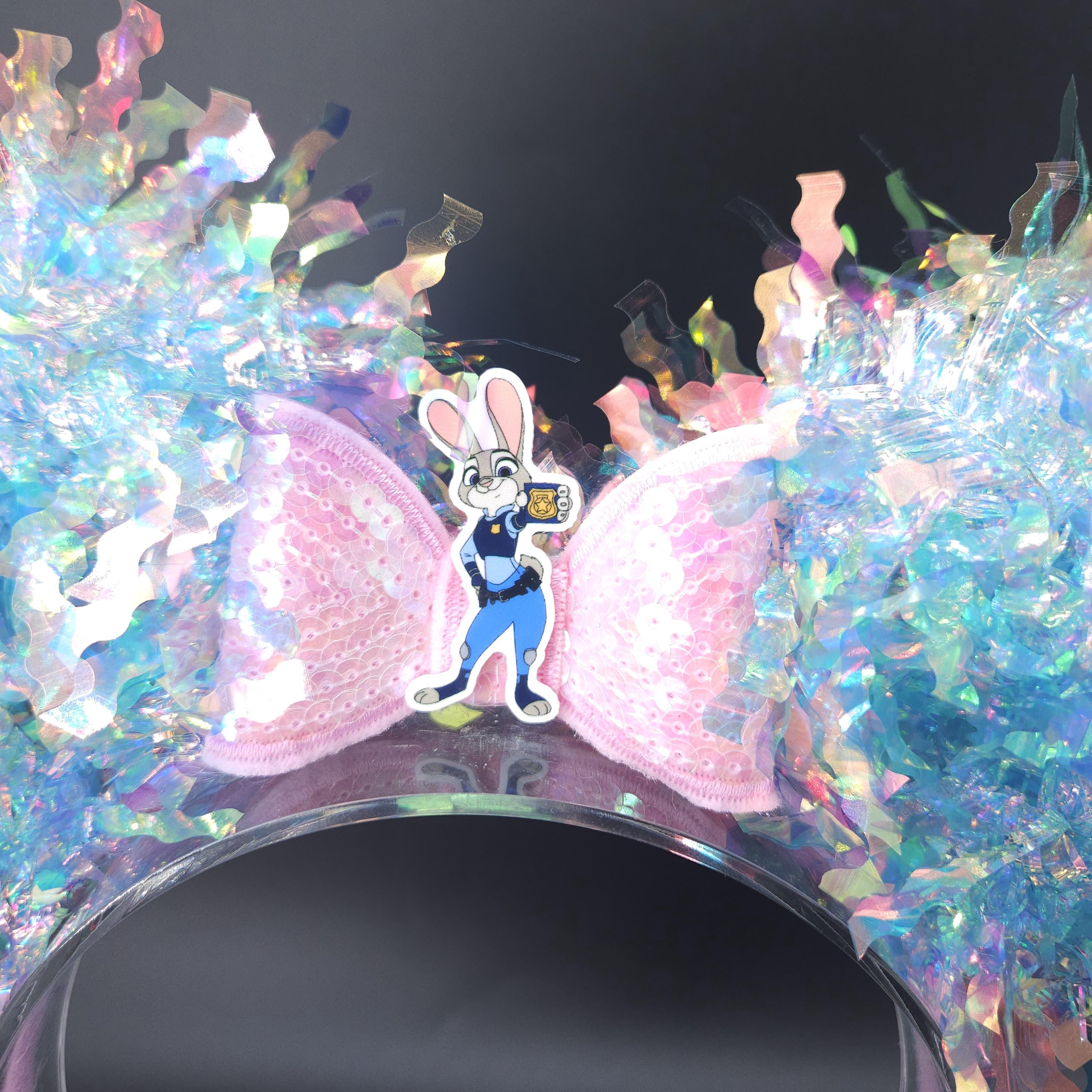 Judy Hopps Light Up Mouse Ears, Zootopia Disneybound Headband