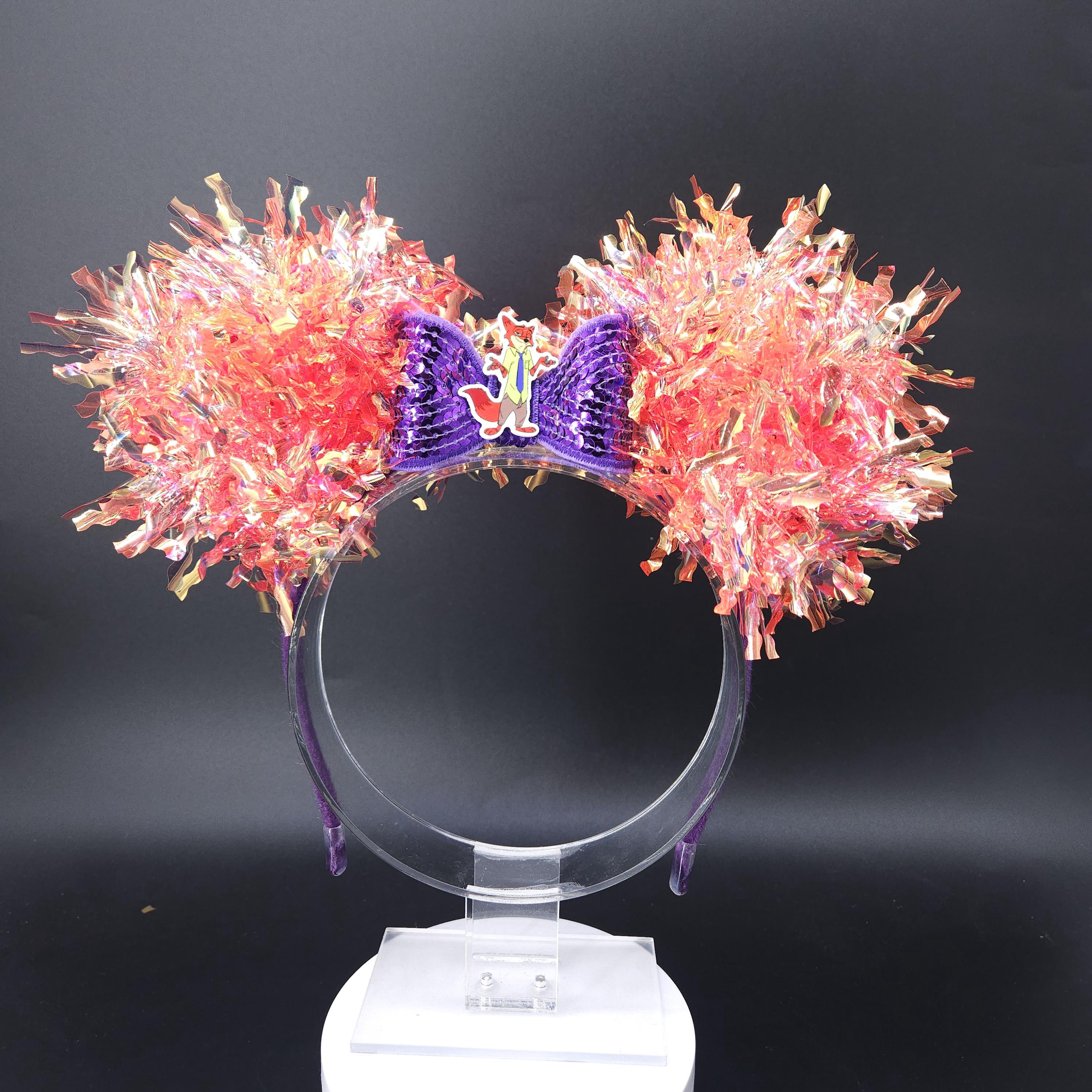 Nick Wilde Mickey Ears: Light Up Zootopia DisneyBound Minnie Park Headband
