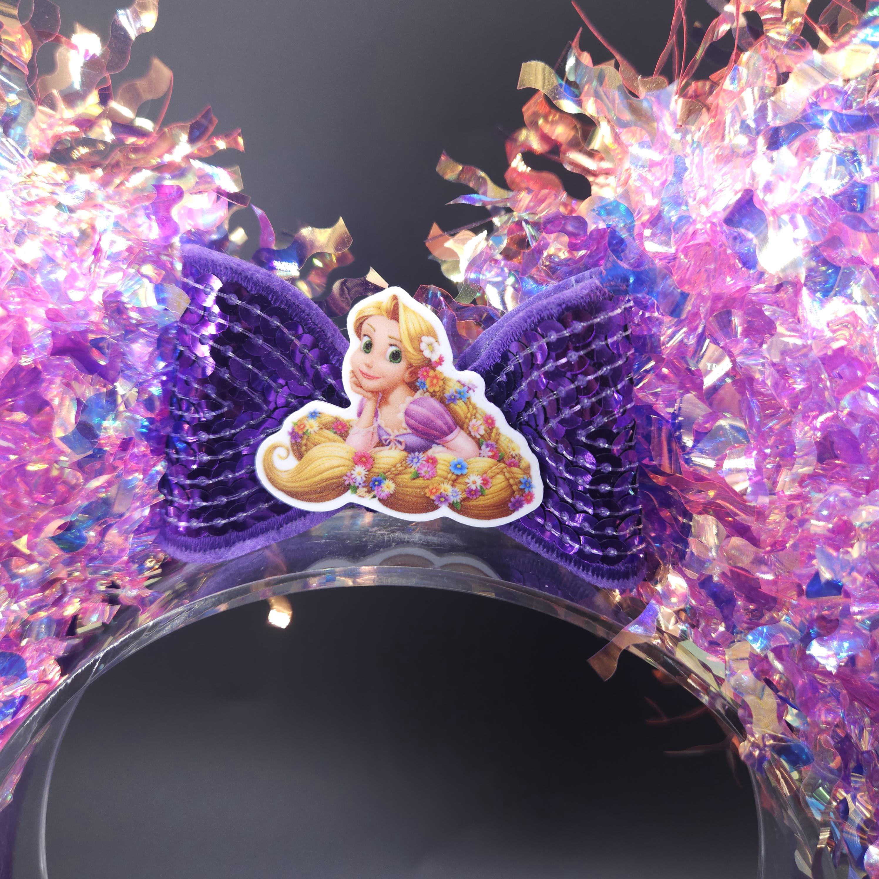 Tangled Mickey Ears: Light Up Rapunzel Princess Headband