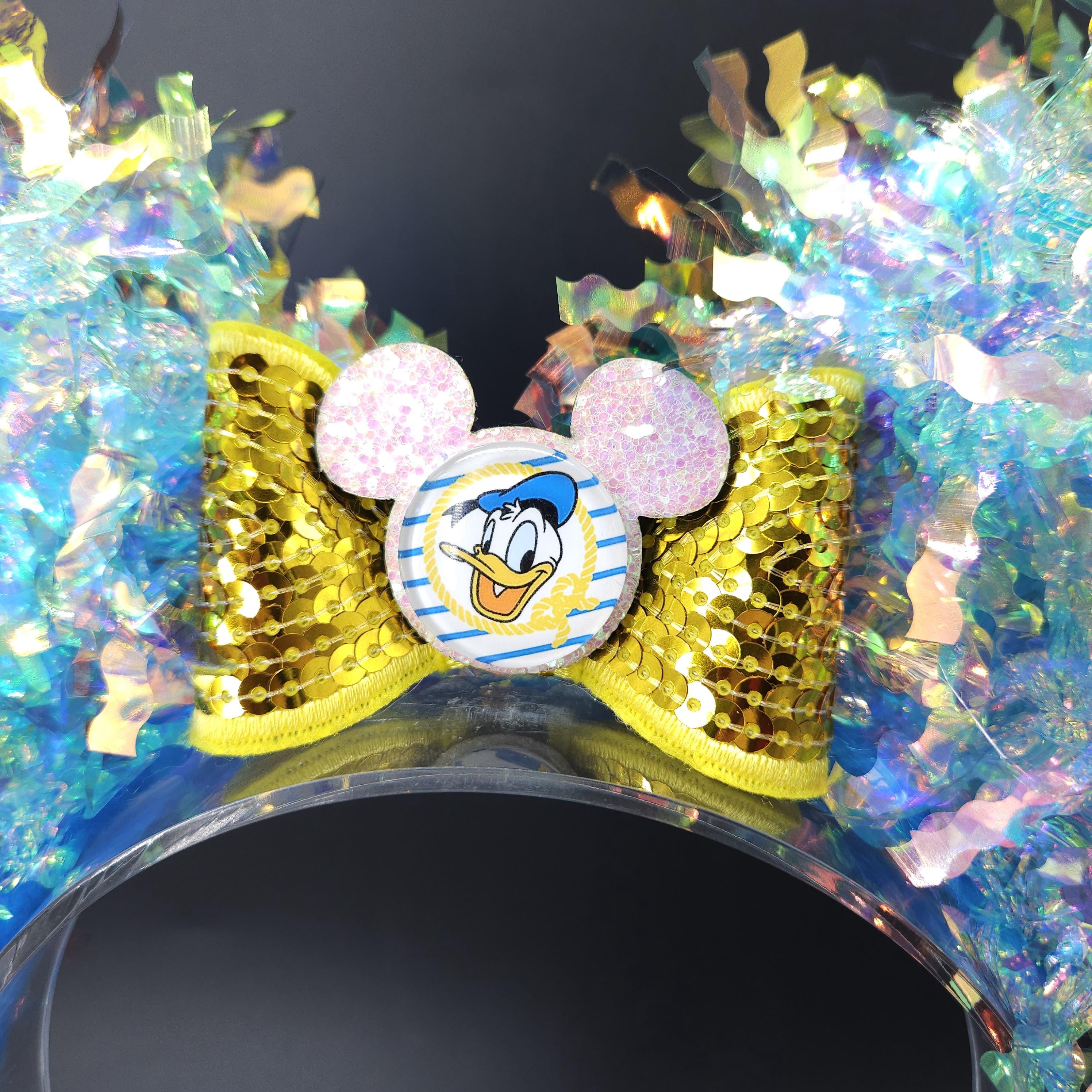 Donald Duck Ears: Light Up Mickey Headband Park Accessory