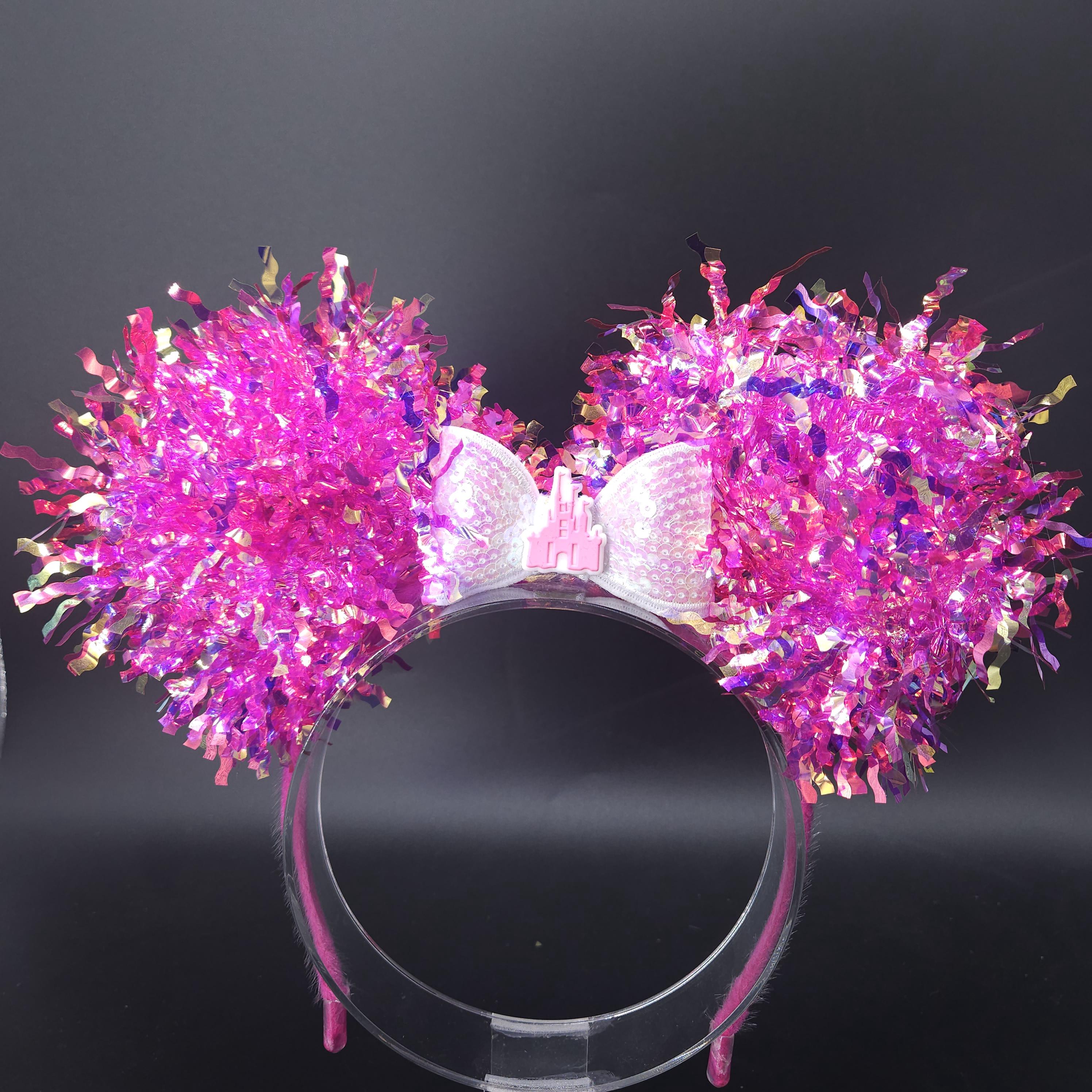 Pink Castle Mickey Ears: Light Up Princess Minnie DisneyBound Headband