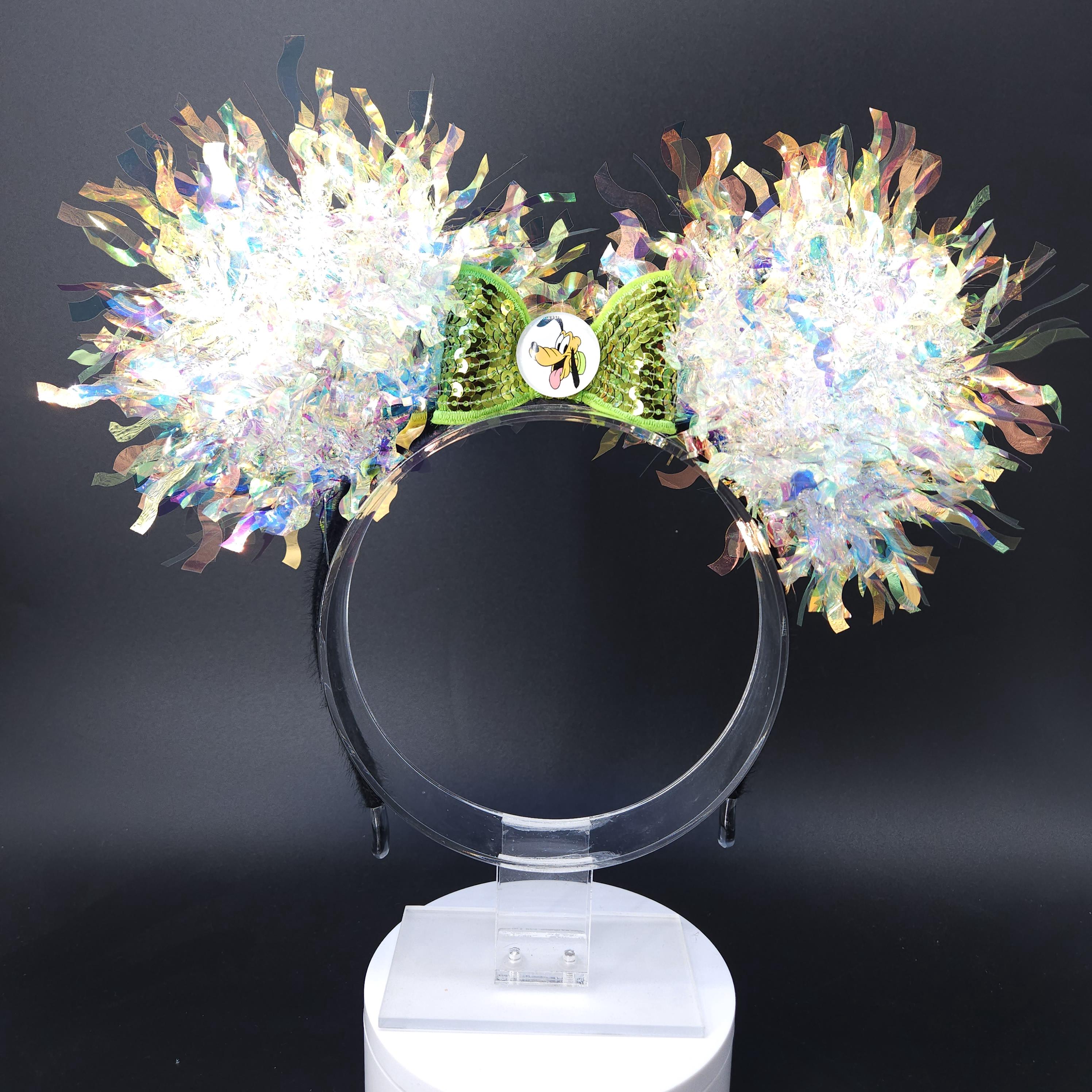 Pluto Mickey Ears: Light Up Mouse Headband Park Accessory