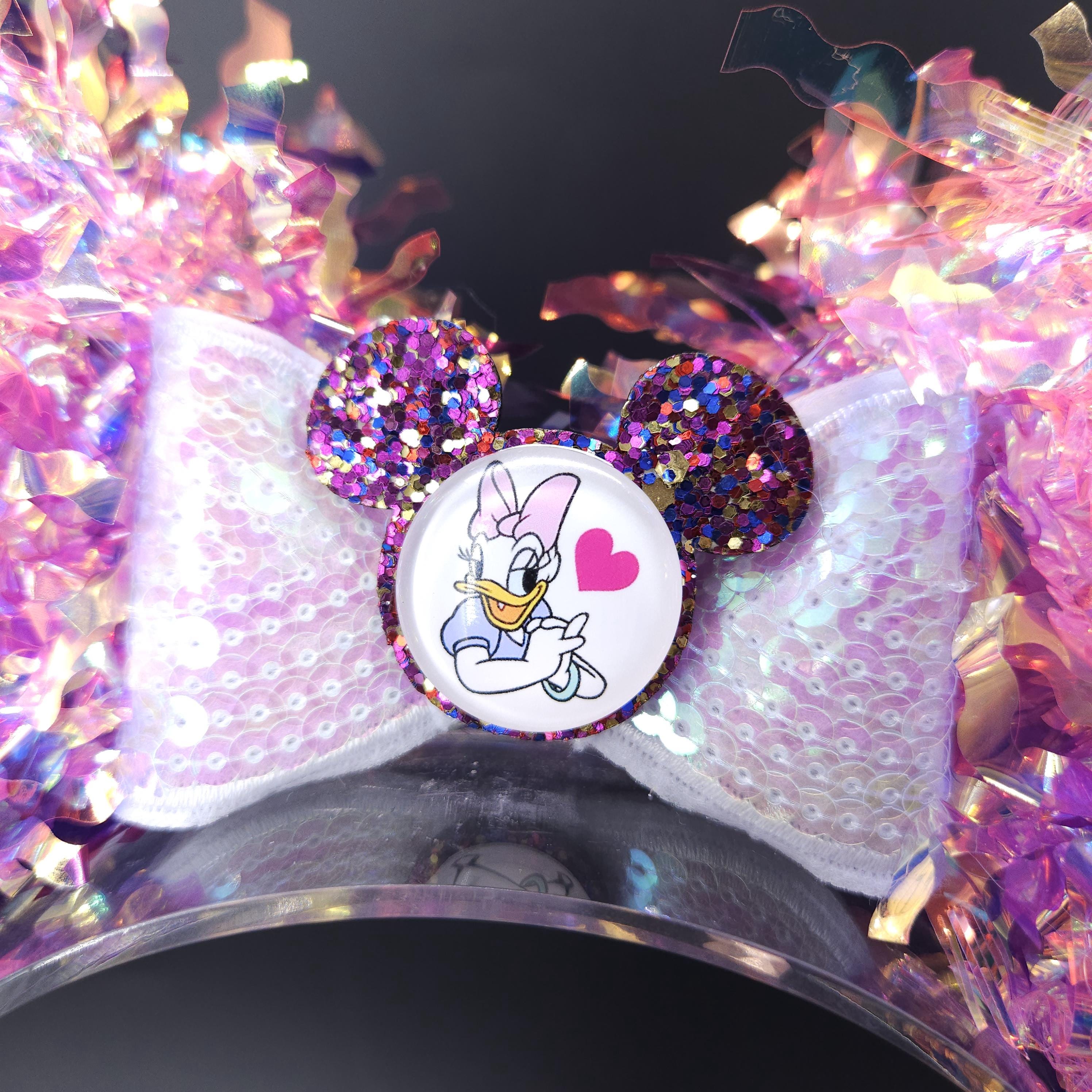 Daisy Duck Ears: Light Up Mickey Headband Park Accessory