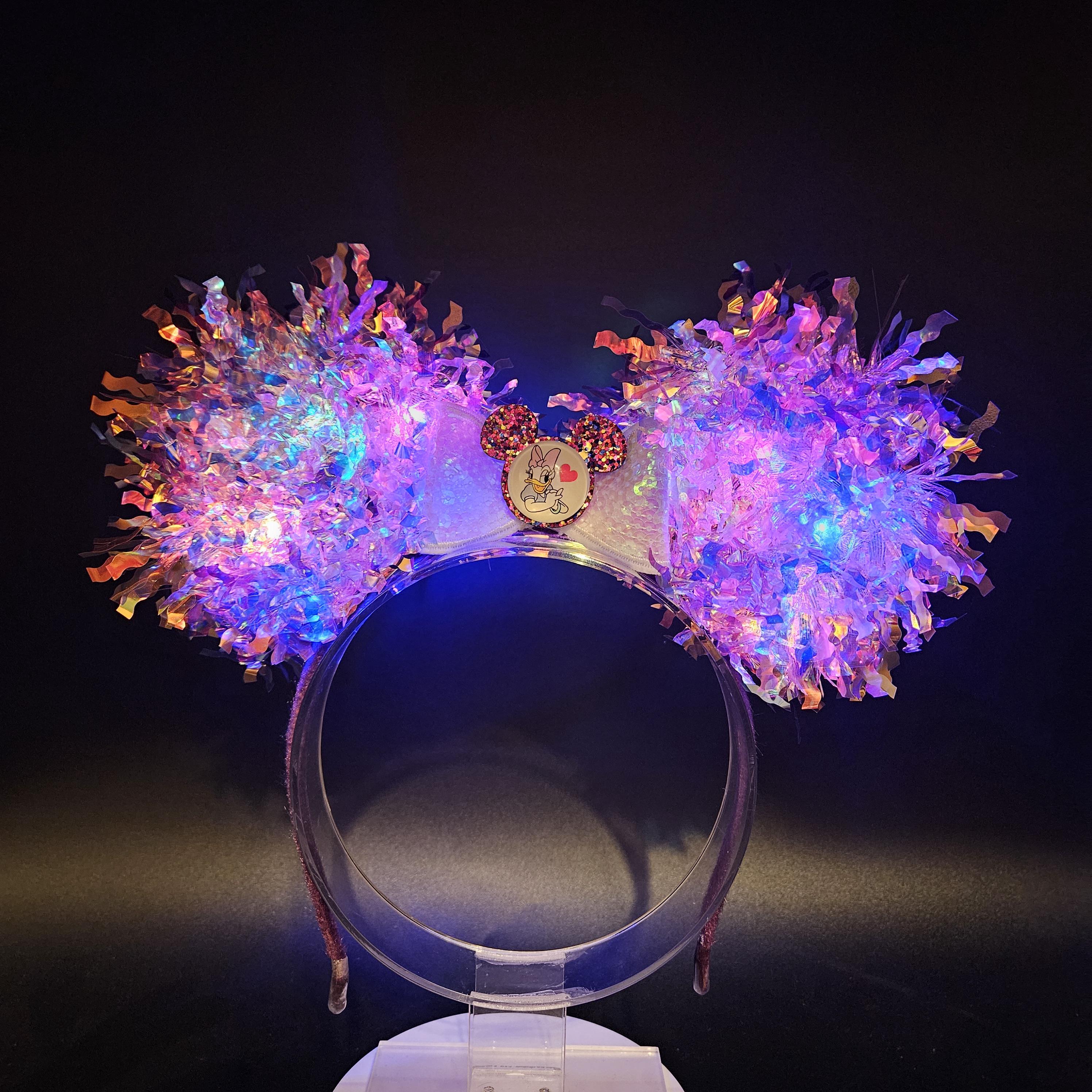 Daisy Duck Ears: Light Up Mickey Headband Park Accessory