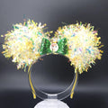 Anna Mickey Ears: Light Up Frozen Princess Iridescent Park Headband