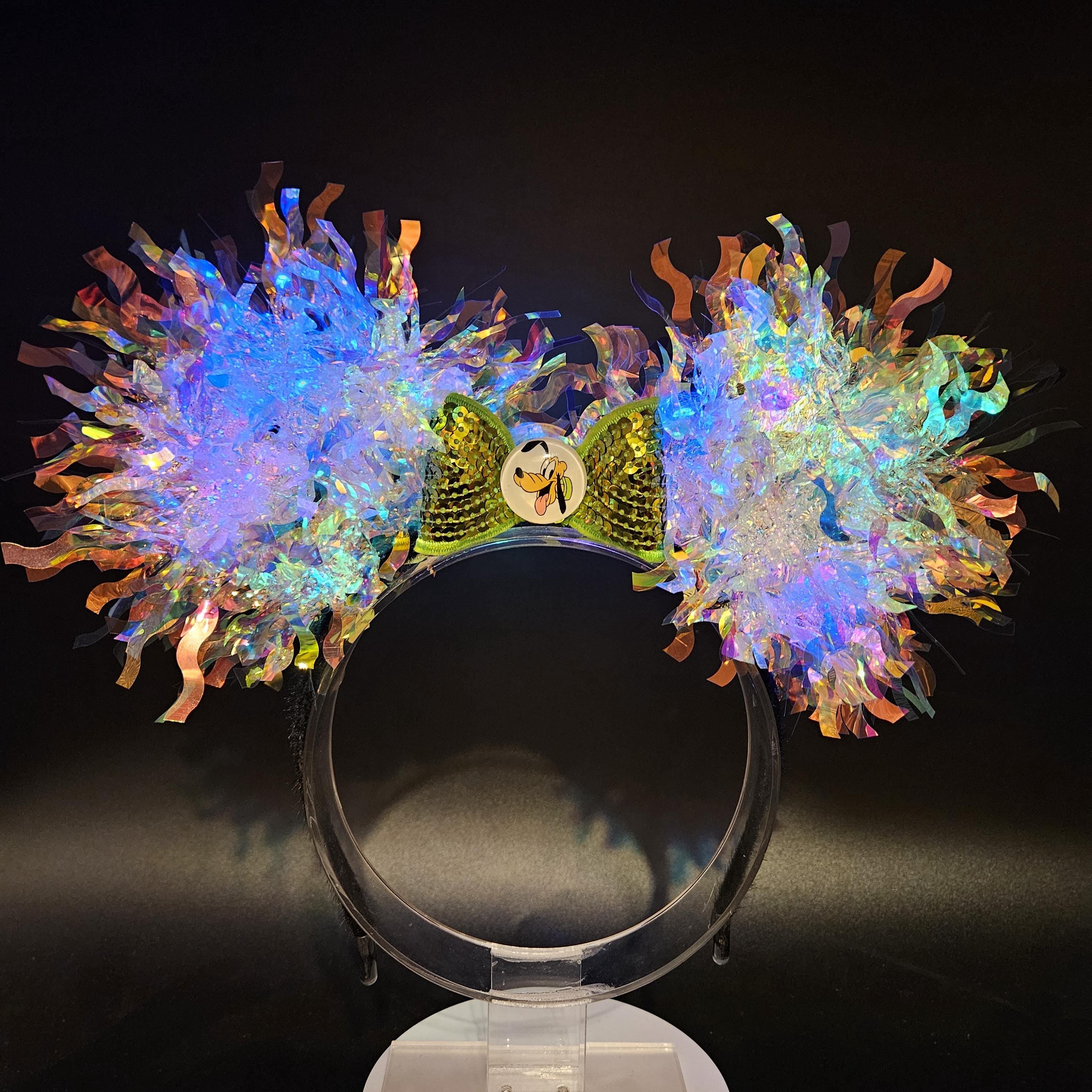 Pluto Mickey Ears: Light Up Mouse Headband Park Accessory