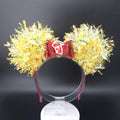 Mushu Mickey Ears: Light Up Mulan Dragon Friend Iridescent Park Headband