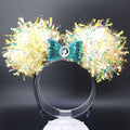 Jasmine Light Up Mickey Ears, Holographic Aladdin Inspired Headband