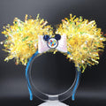 Autism Mickey Ears: Light Up Puzzle Heart Minnie Park Headband