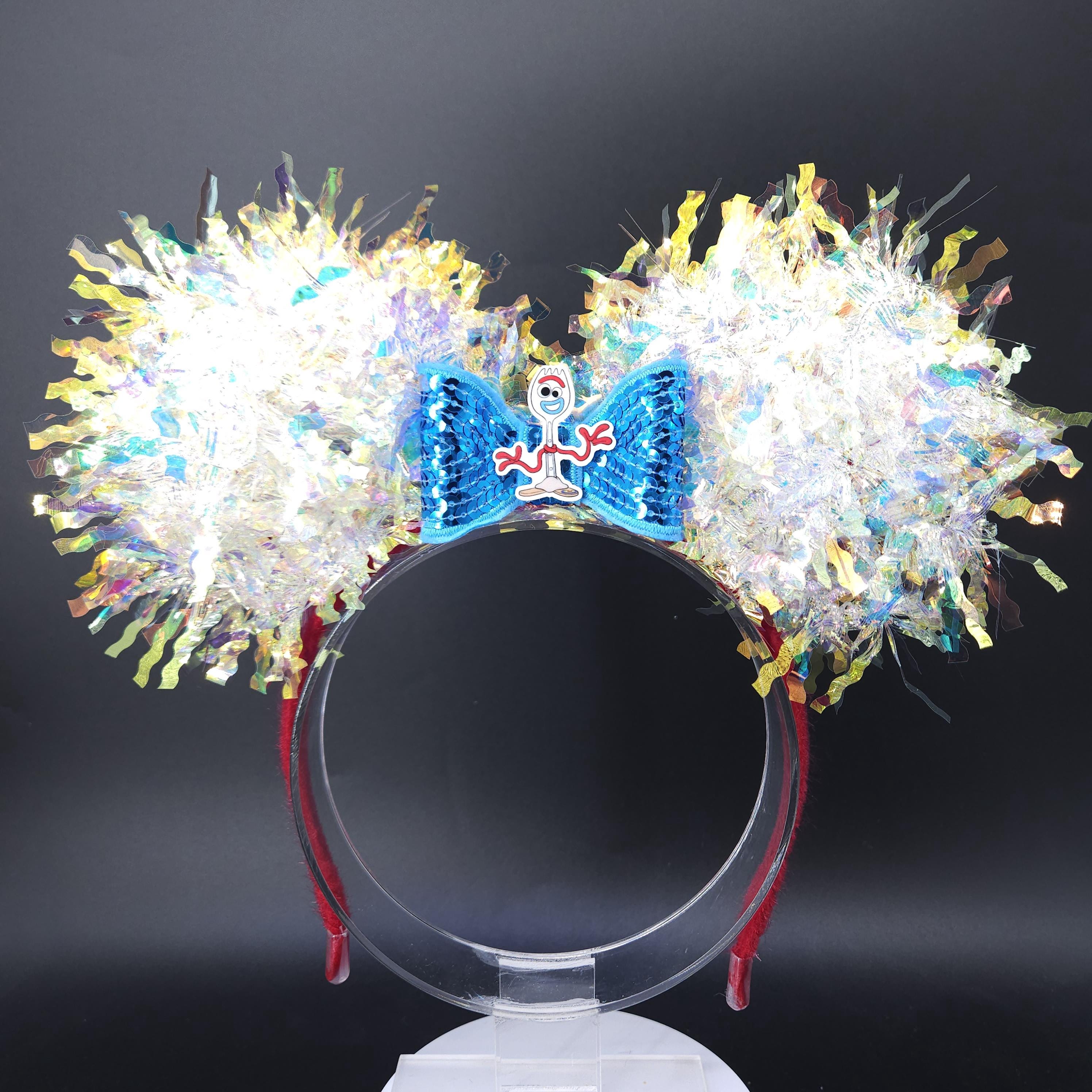 Light-Up Forky Ears - Iridescent Toy Story Costume Mickey Headband